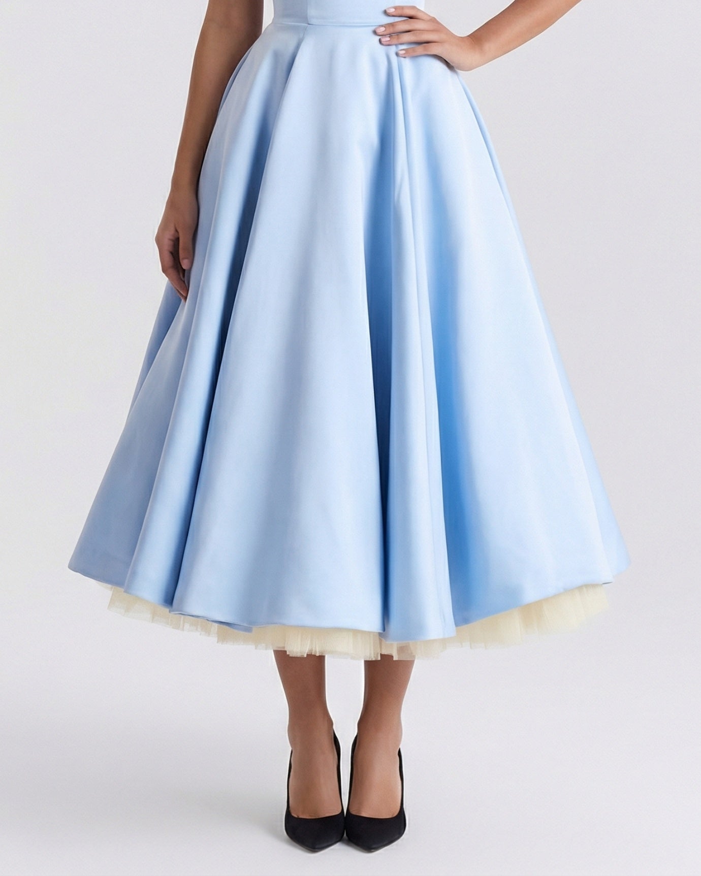 Giulia Midi Light Blue Dress