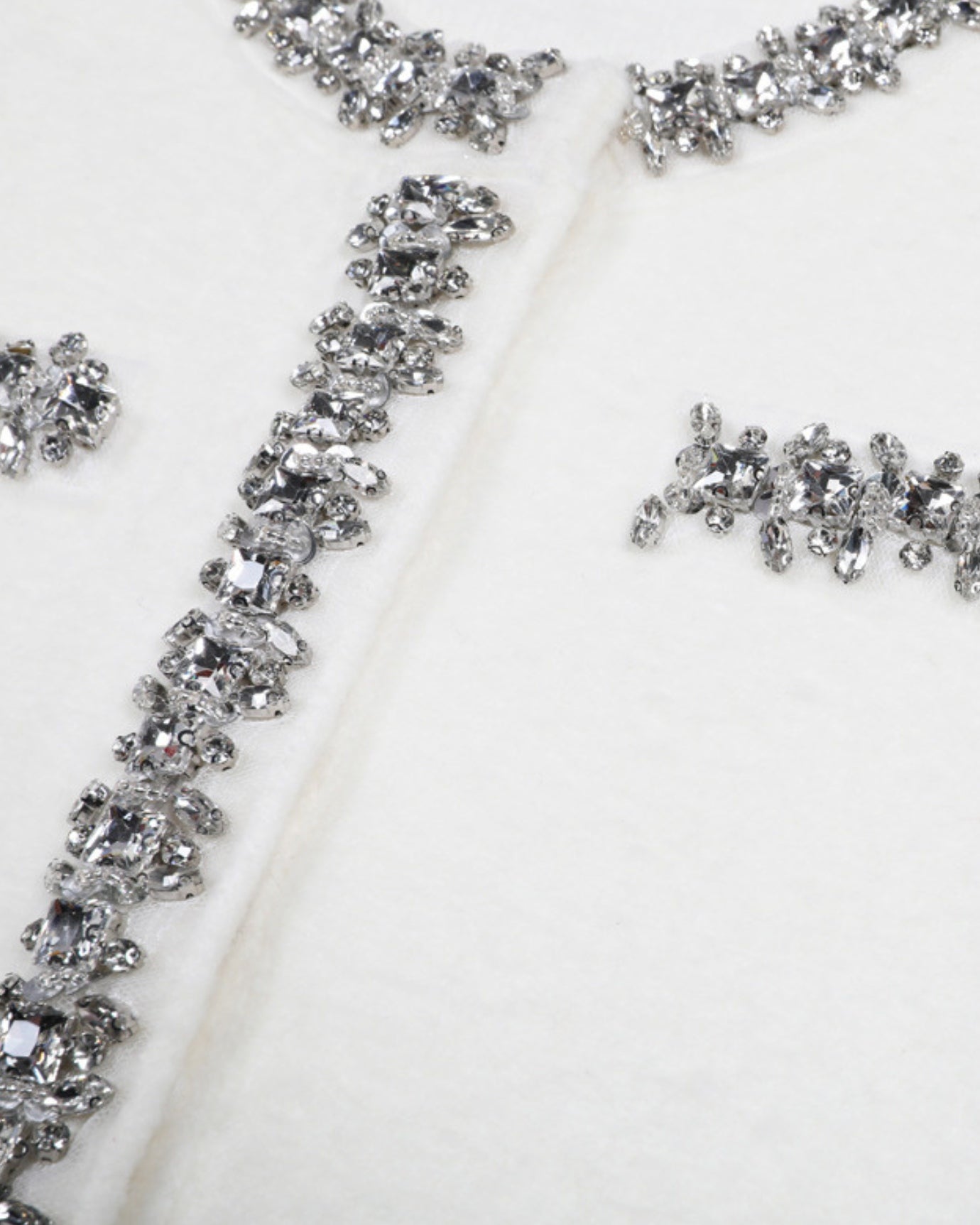 Cashmere Set Cardigan knitted staple & skirt