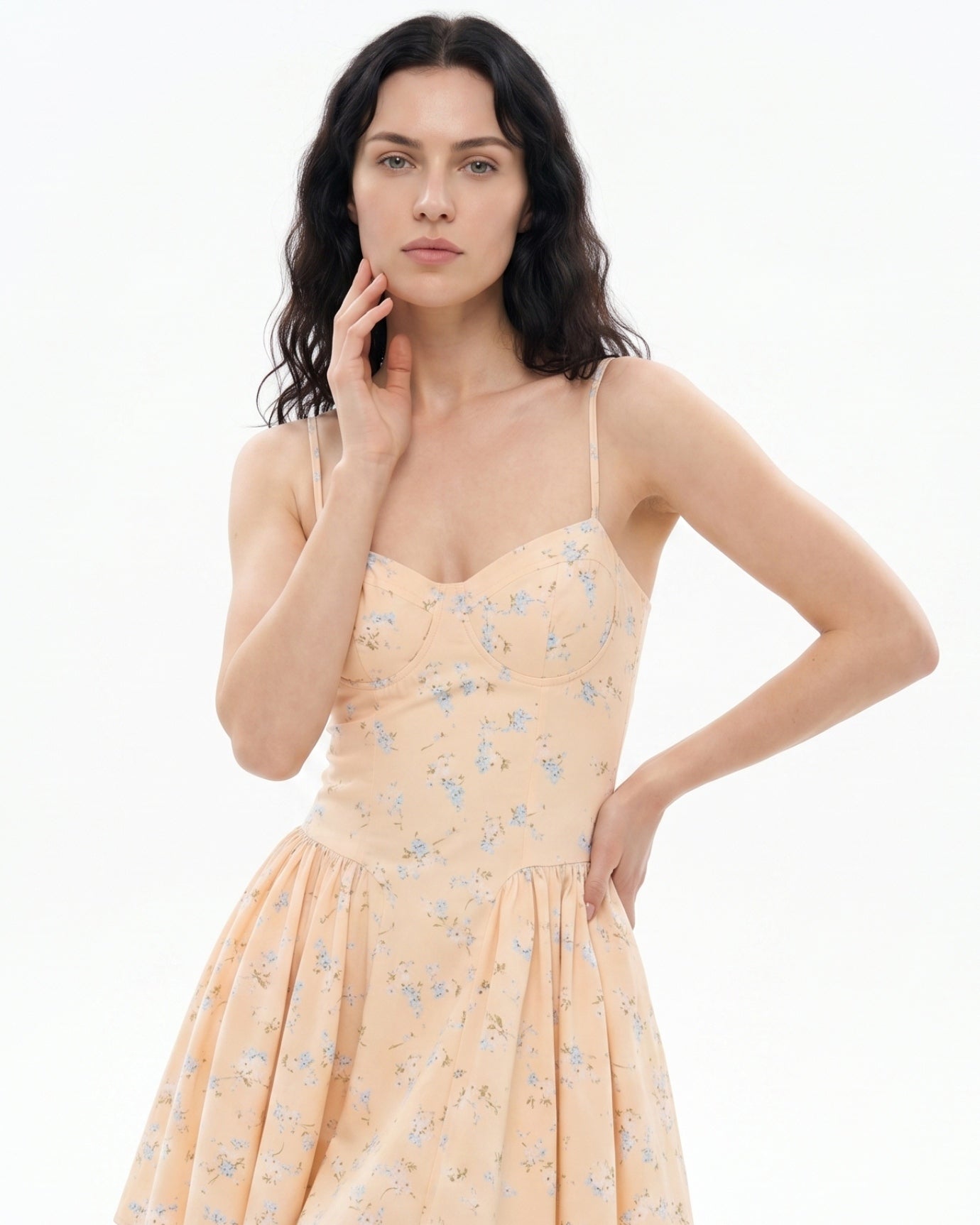 Lina Romantic Floral Dress