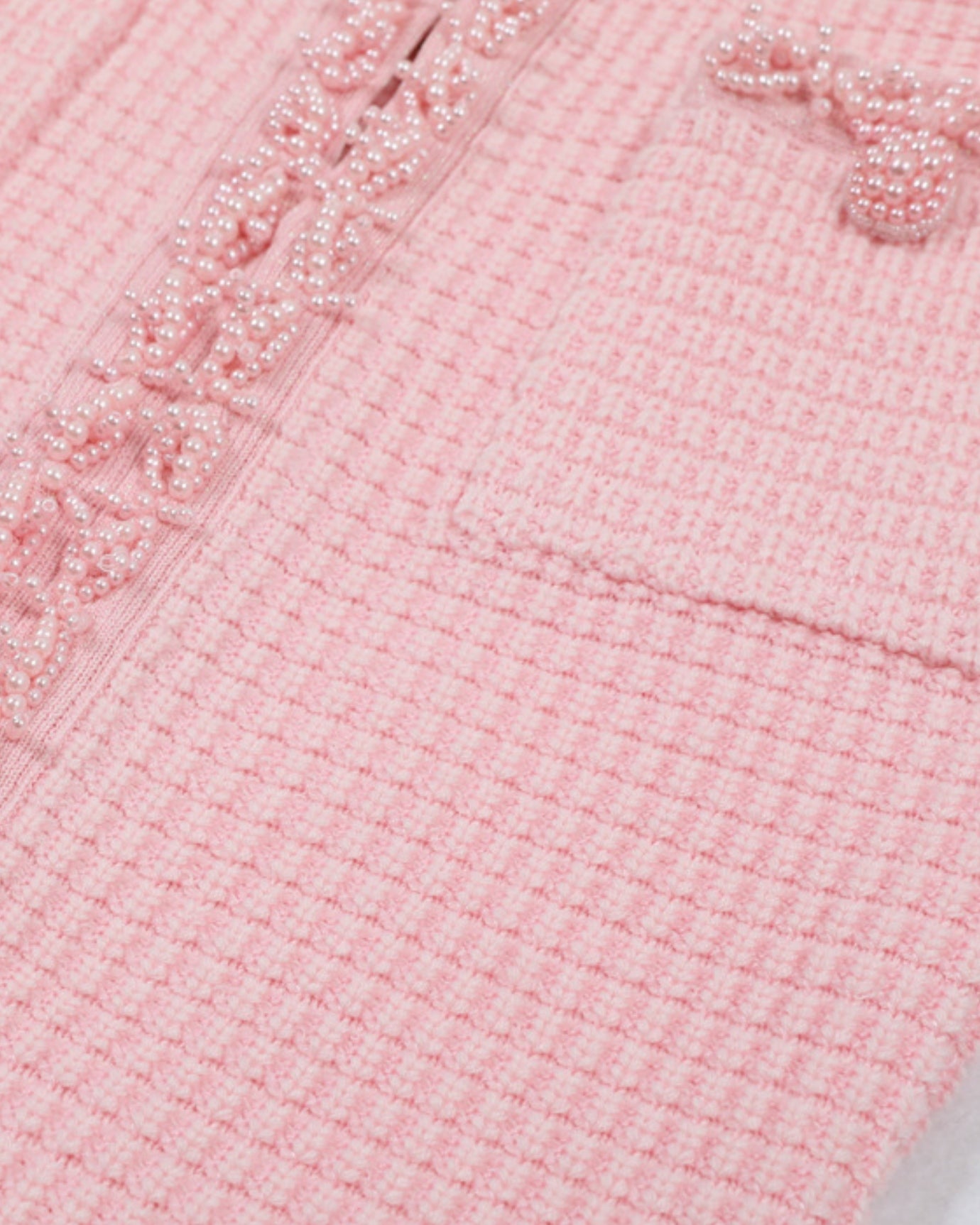 Rinna Hand-Beaded Knit Dress