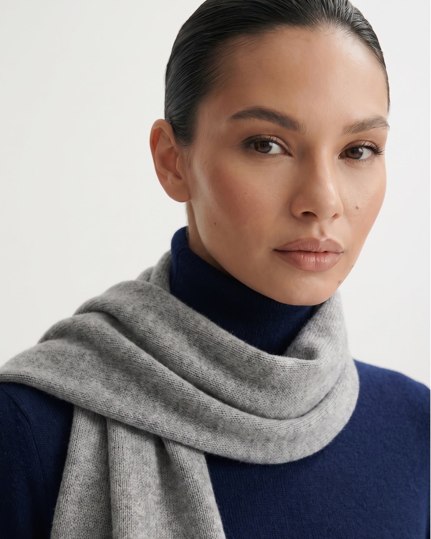 NY Cashmere Scarfs Knitted