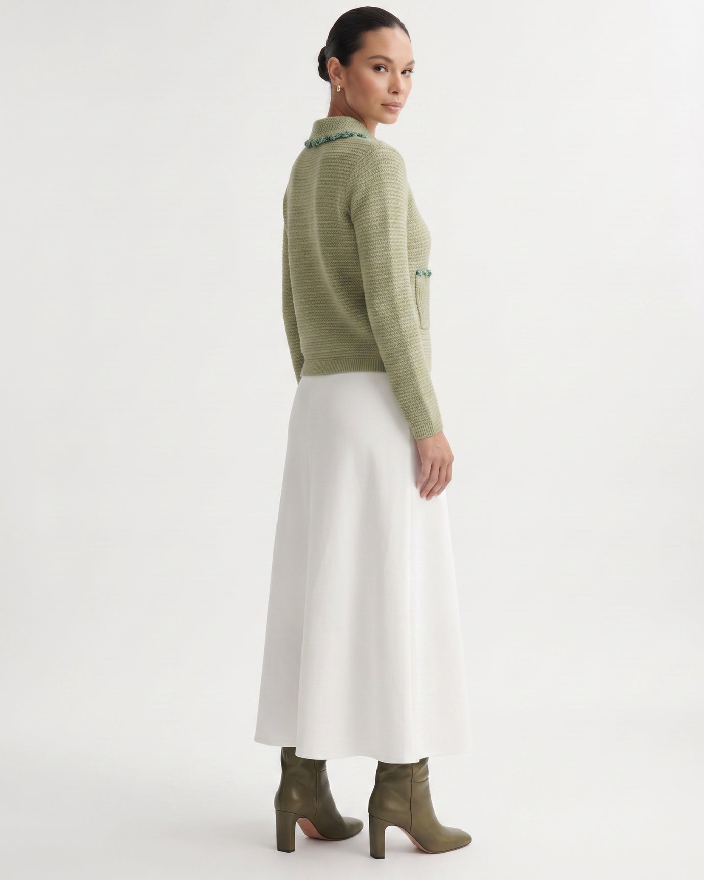 St Moritz Limited Edition Cashmere Knitted Cardigan Sweater