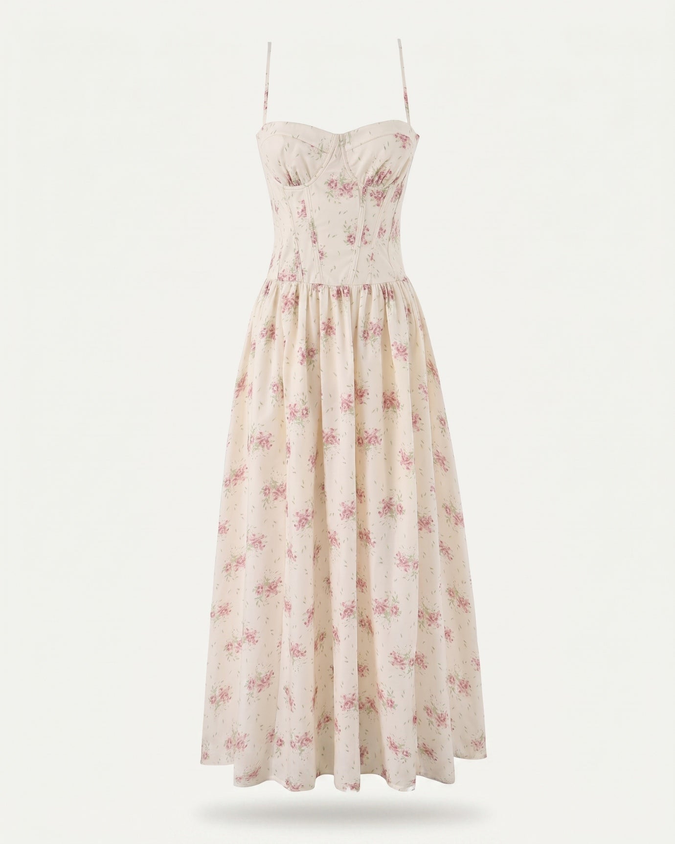 Elegant Santorini Strapless Dress