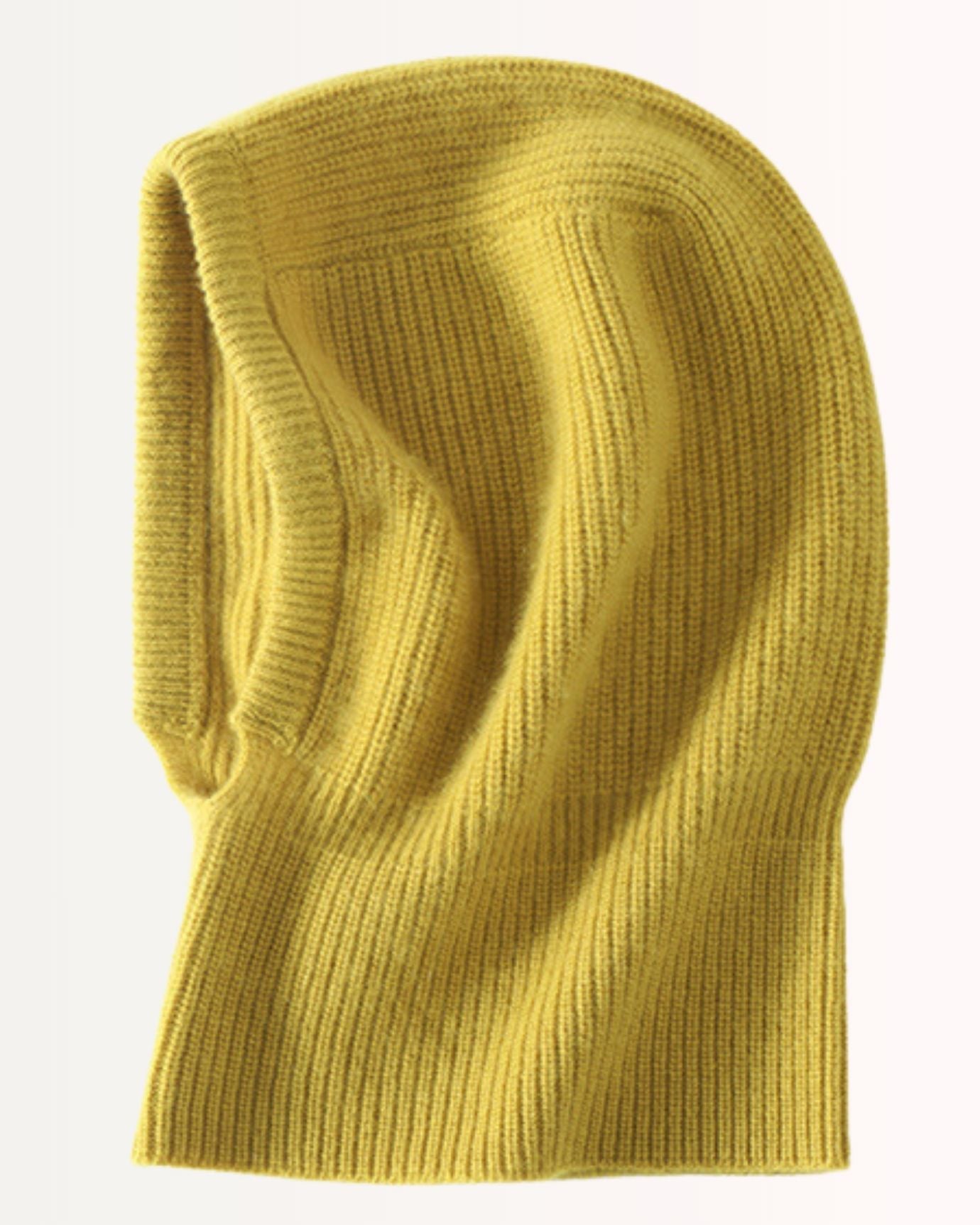 Woman Cashmere Knitted Neck Cap Warm Casual Ear Protection Hat