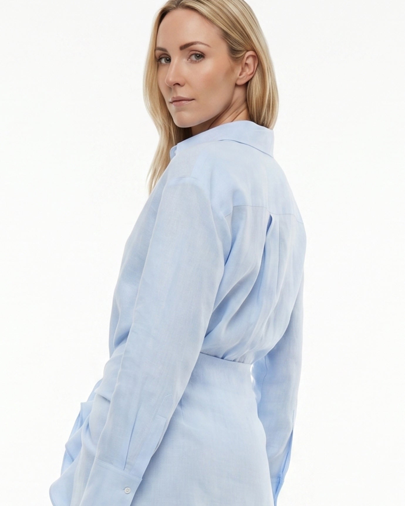 Bodycon Cotton Shirt Dress