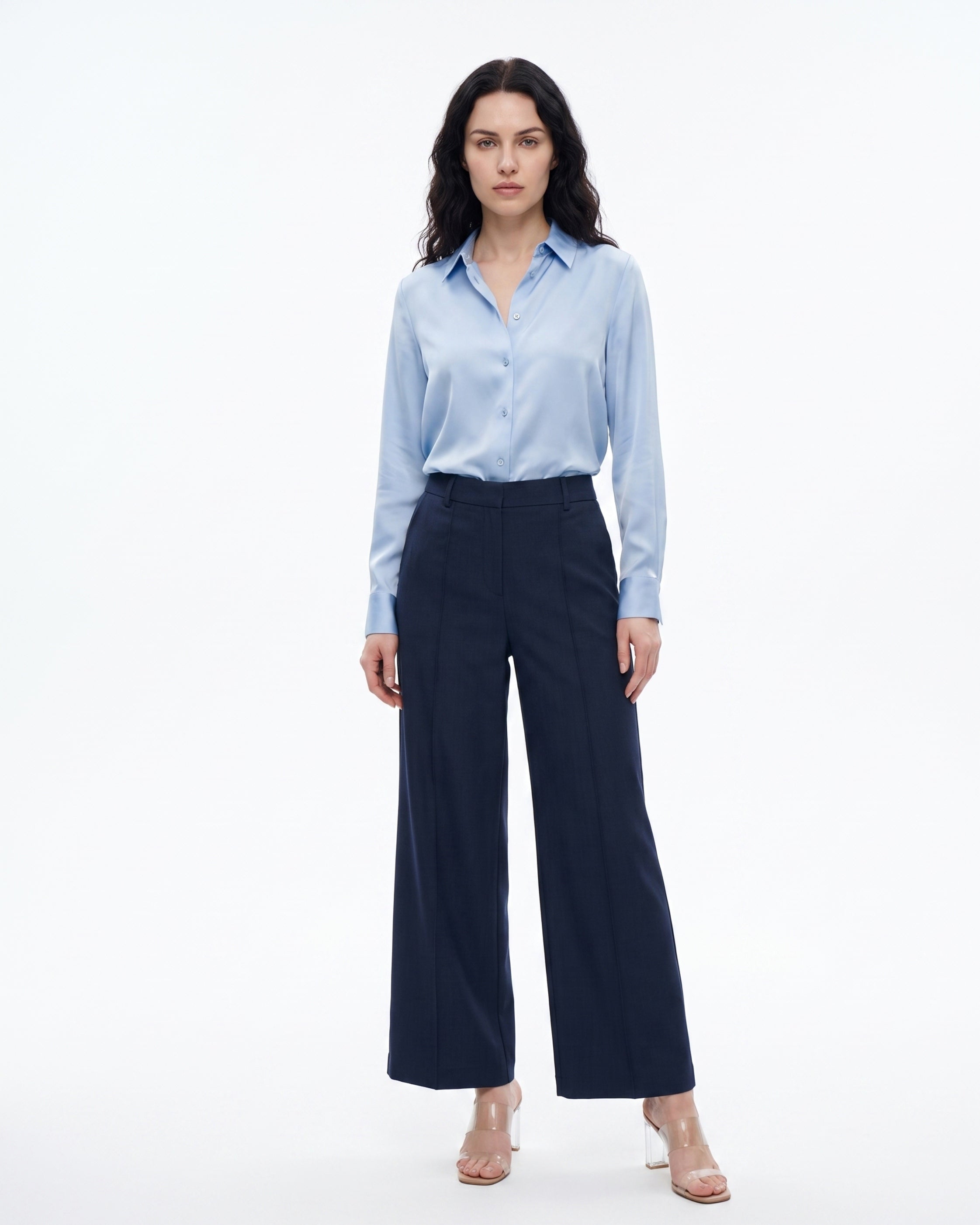 Lauren Wide Leg Linen Pants