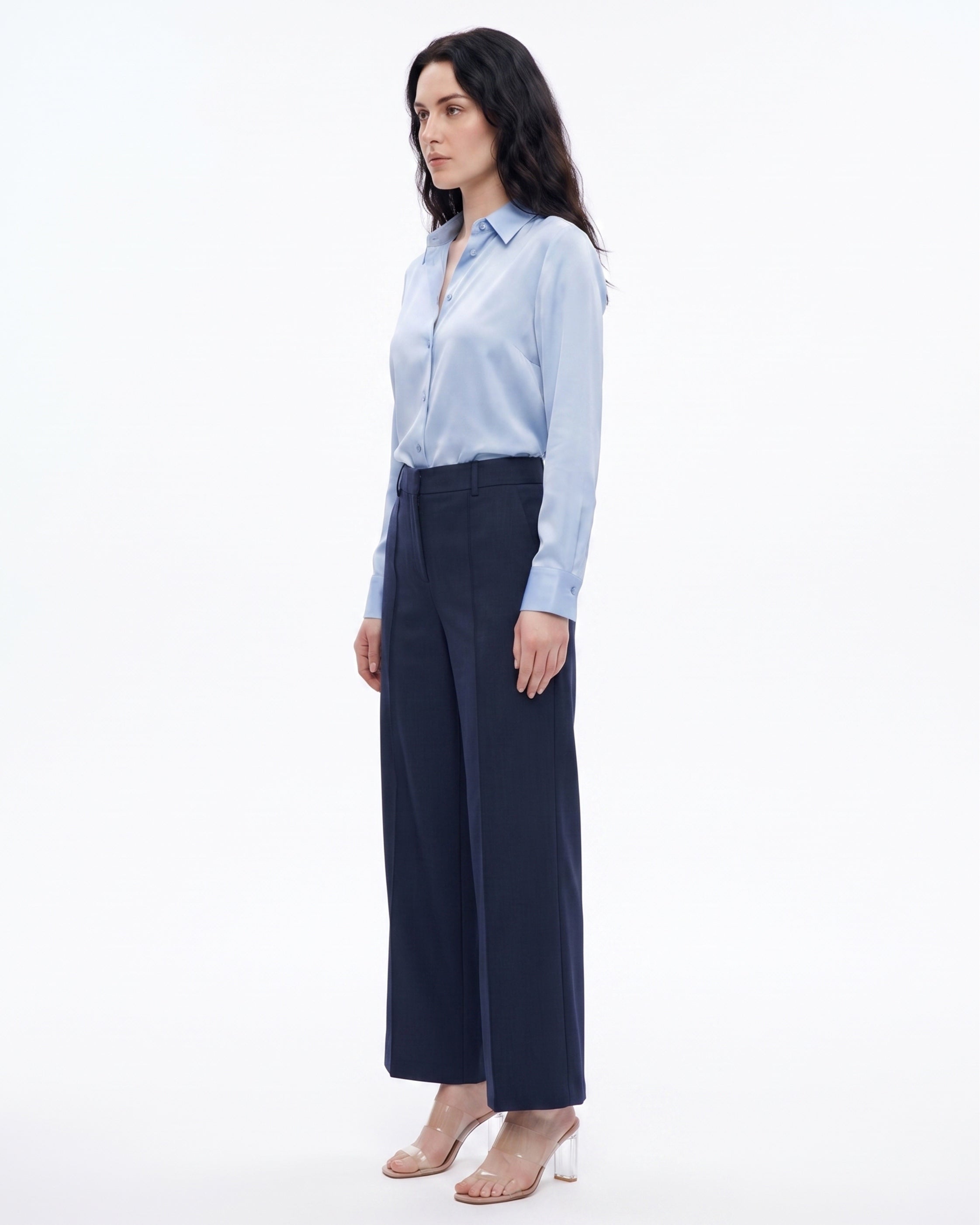 Lauren Wide Leg Linen Pants