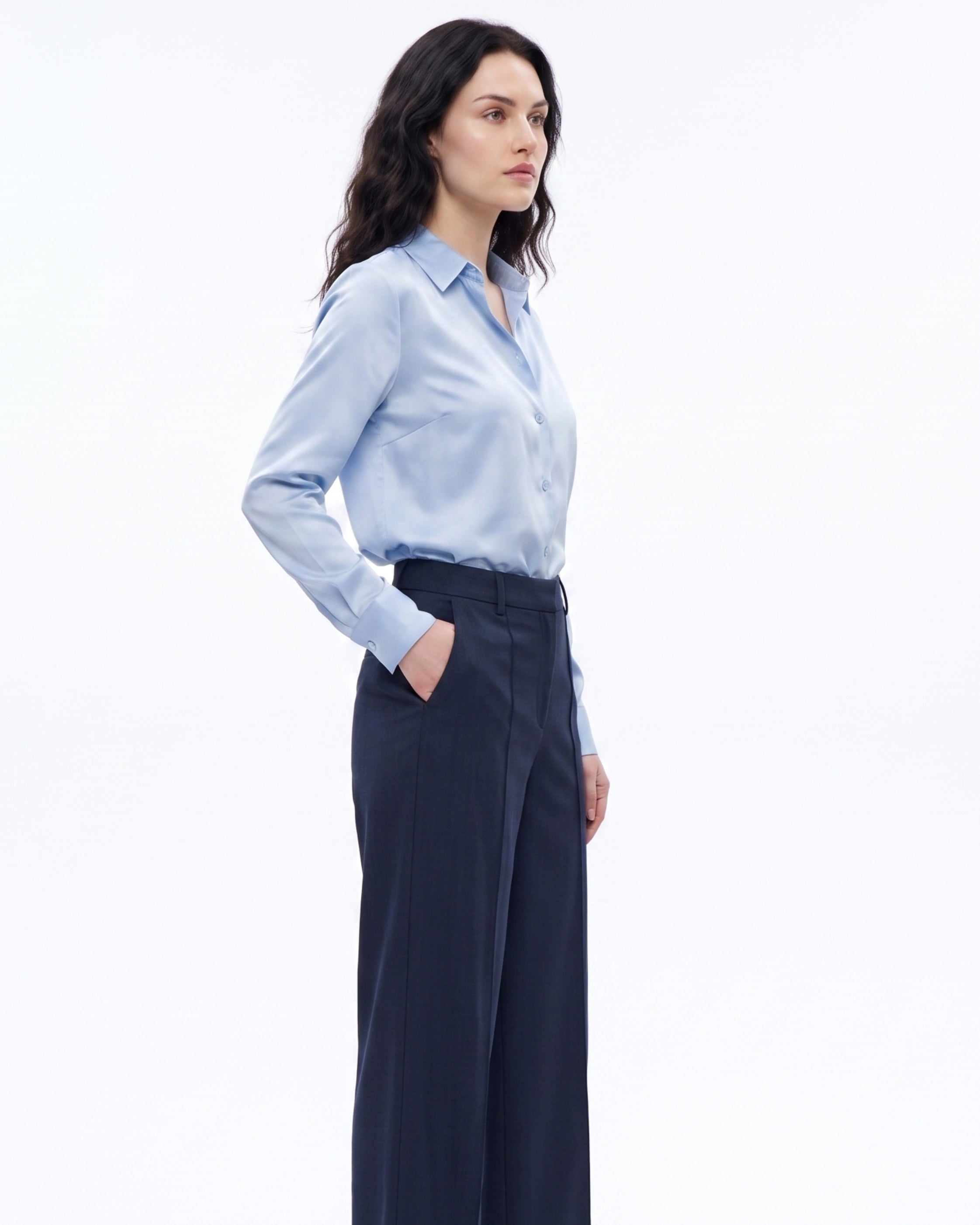 Lauren Wide Leg Linen Pants