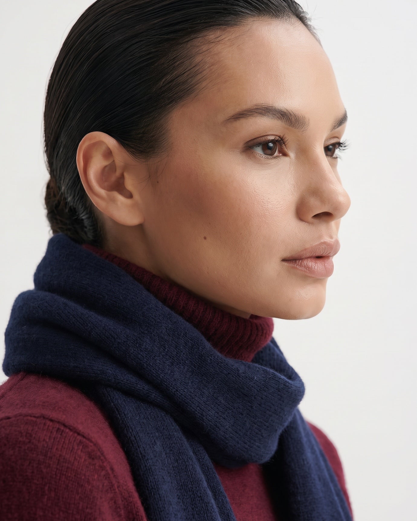 NY Cashmere Scarfs Knitted