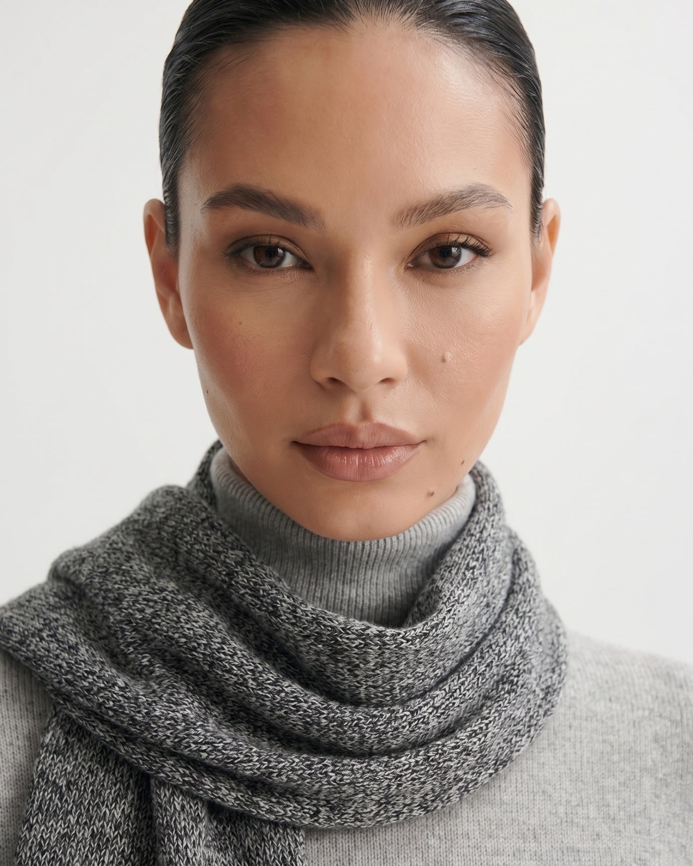 NY Cashmere Scarfs Knitted