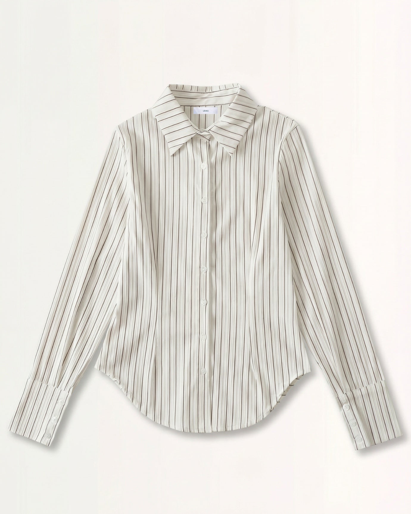Dina Slim Striped Long-Sleeve Shirt