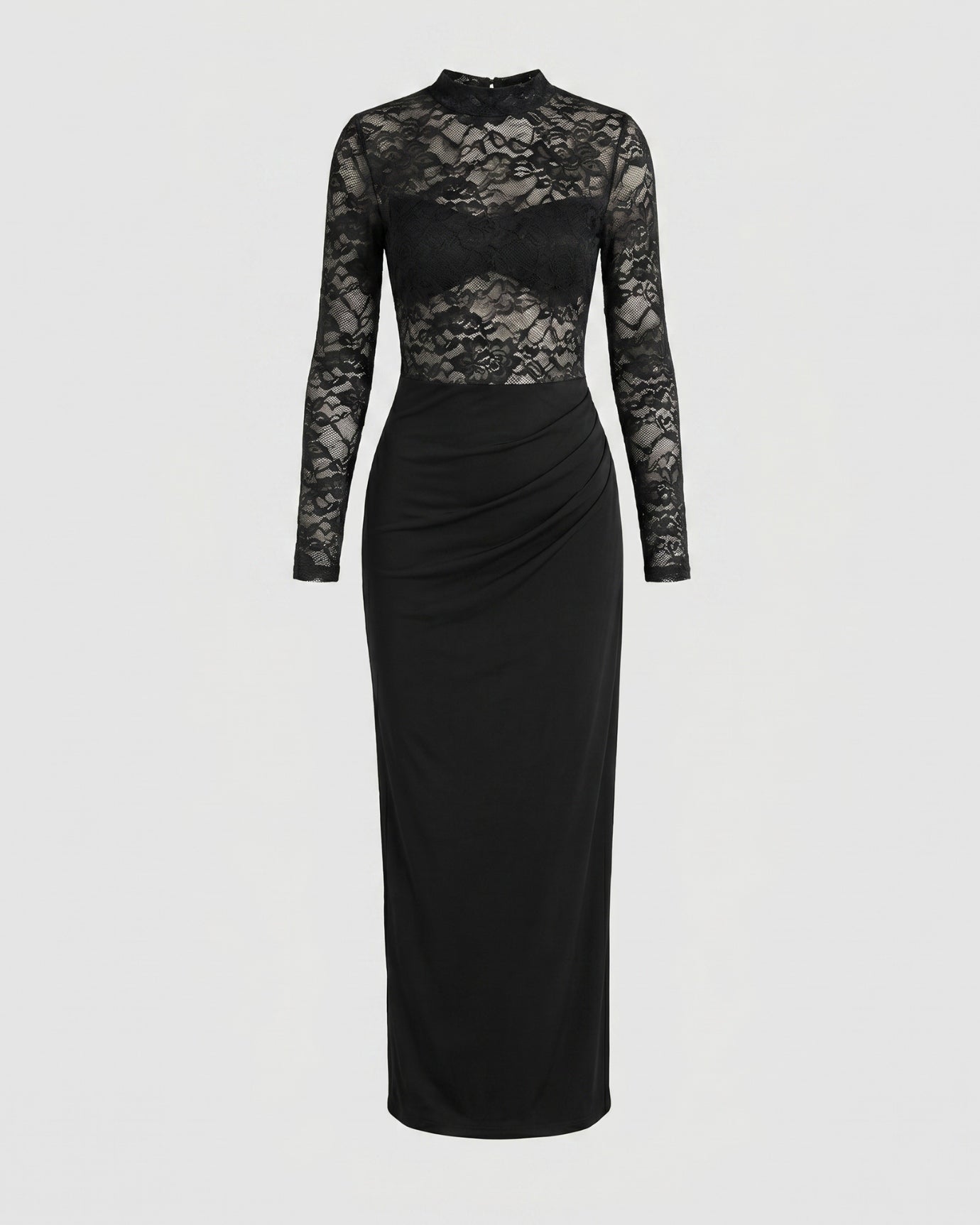 Top Lace Splicing Dress