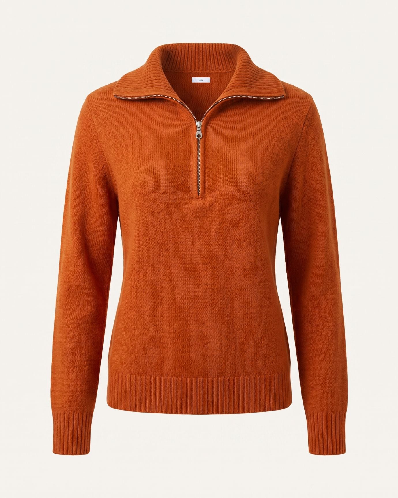Georgina Zipper Cashmere Sweater