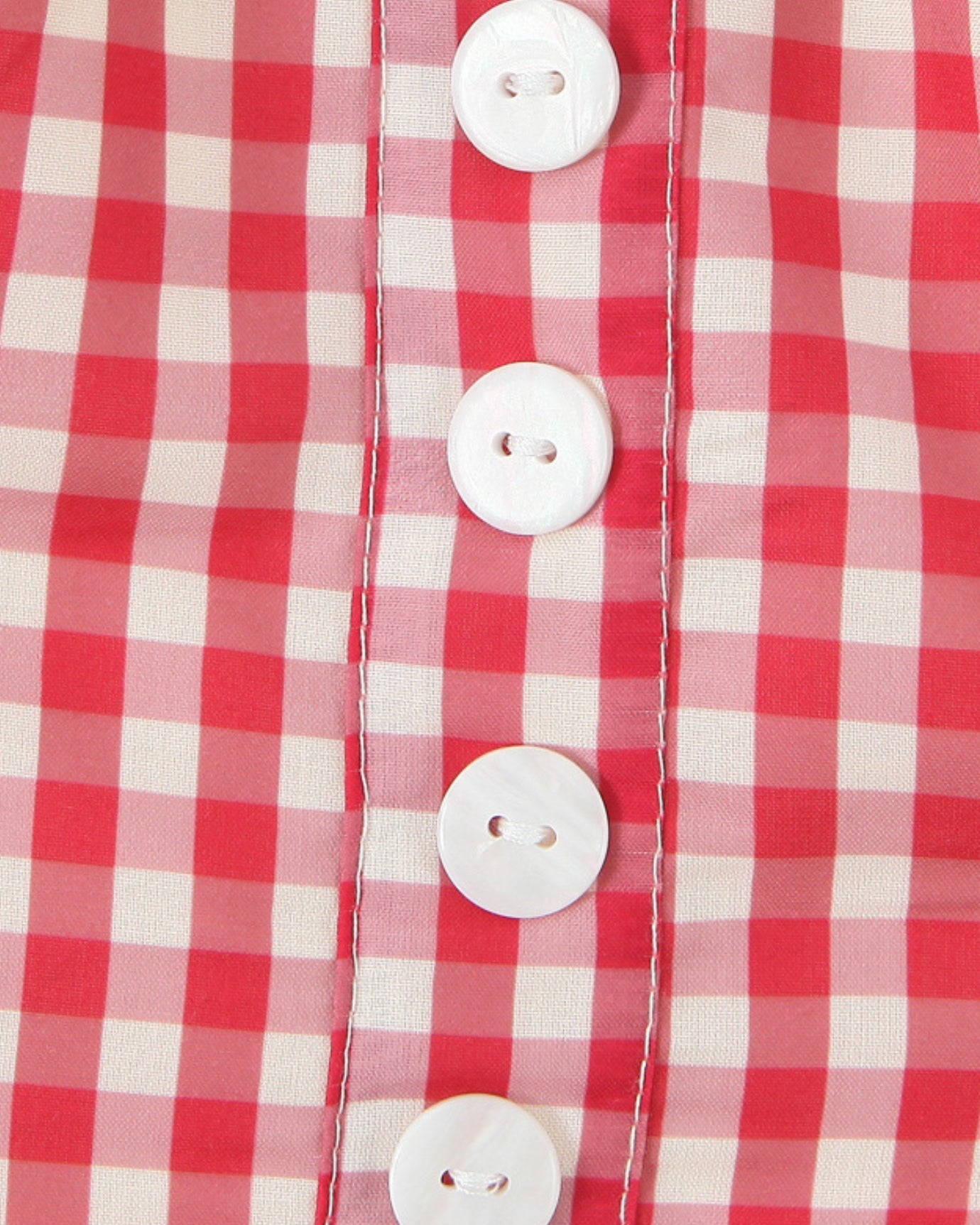 Red Plaid Halter Mini Dress with Heart Pocket