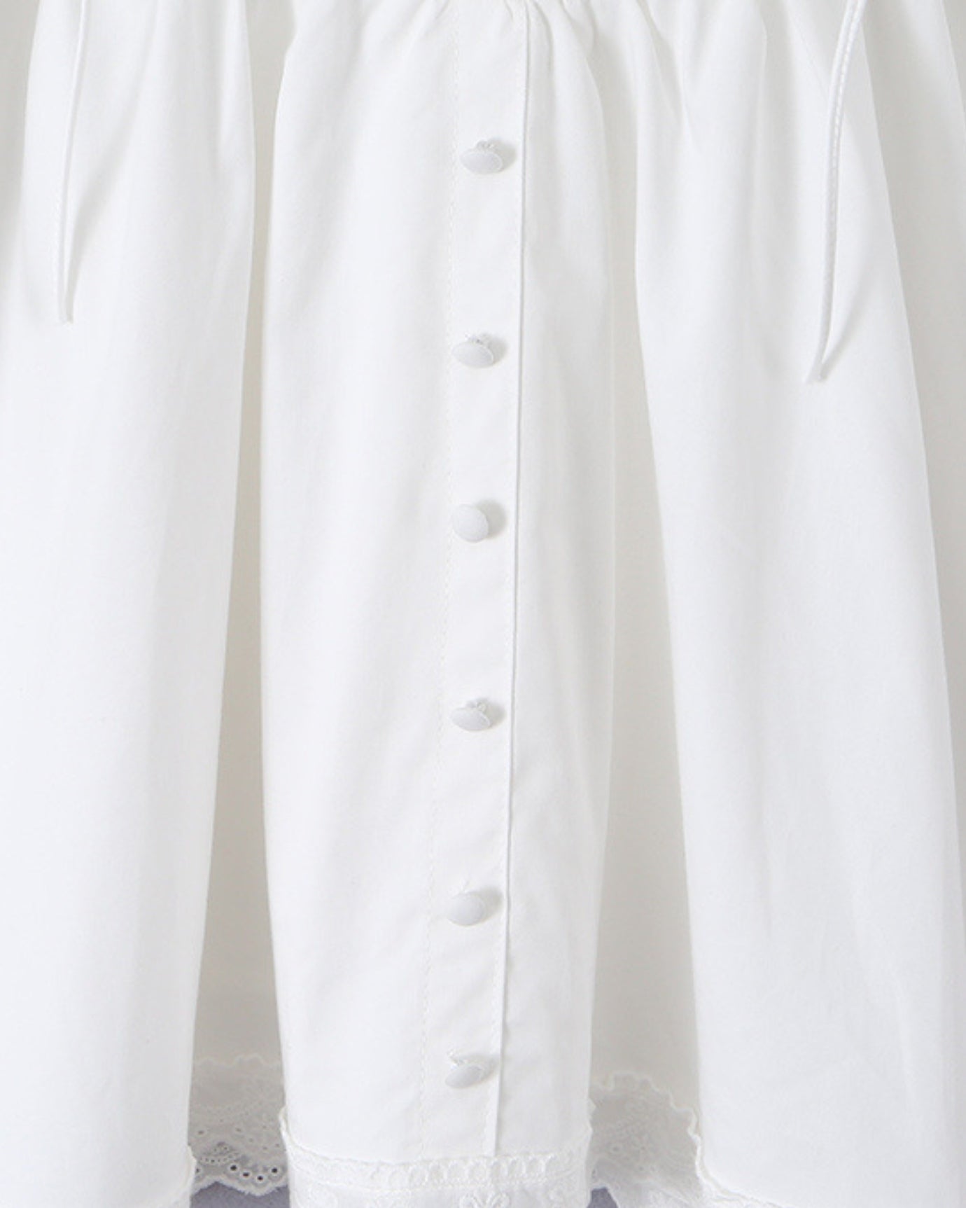 French Niche Style White Dress