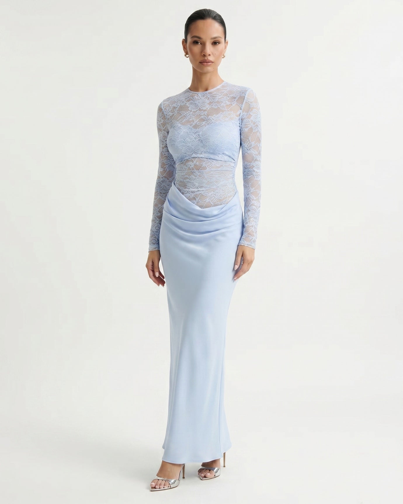 Top Lace Splicing Dress