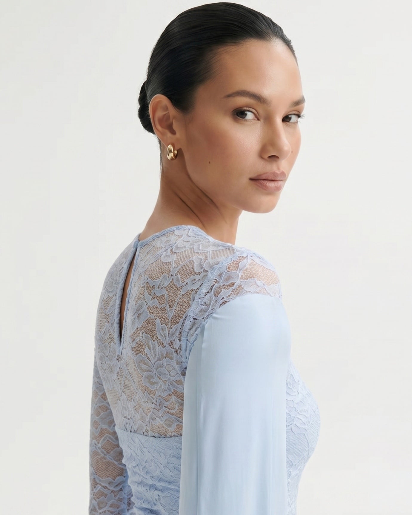 Top Lace Splicing Dress