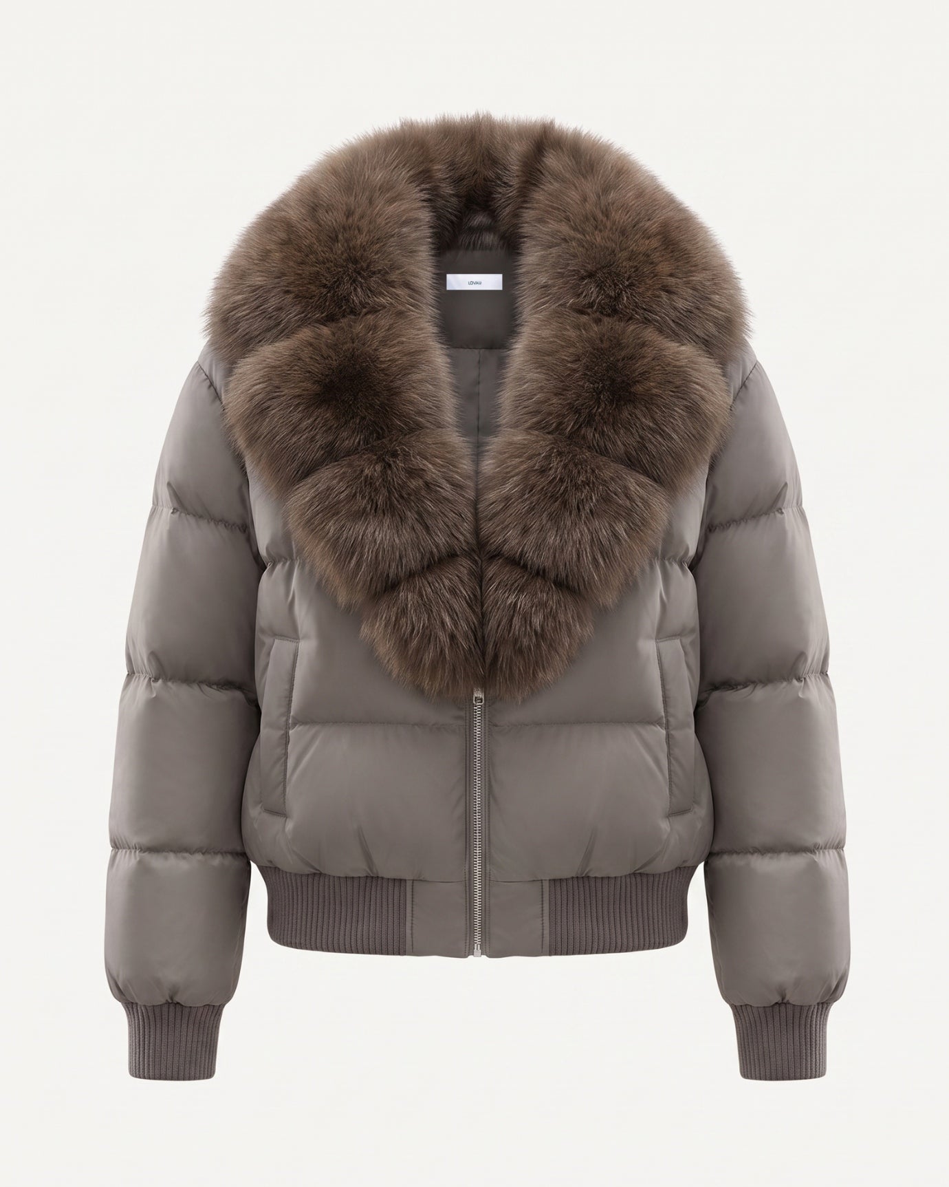 Fur Collar Down Jacket Thickened and Warm