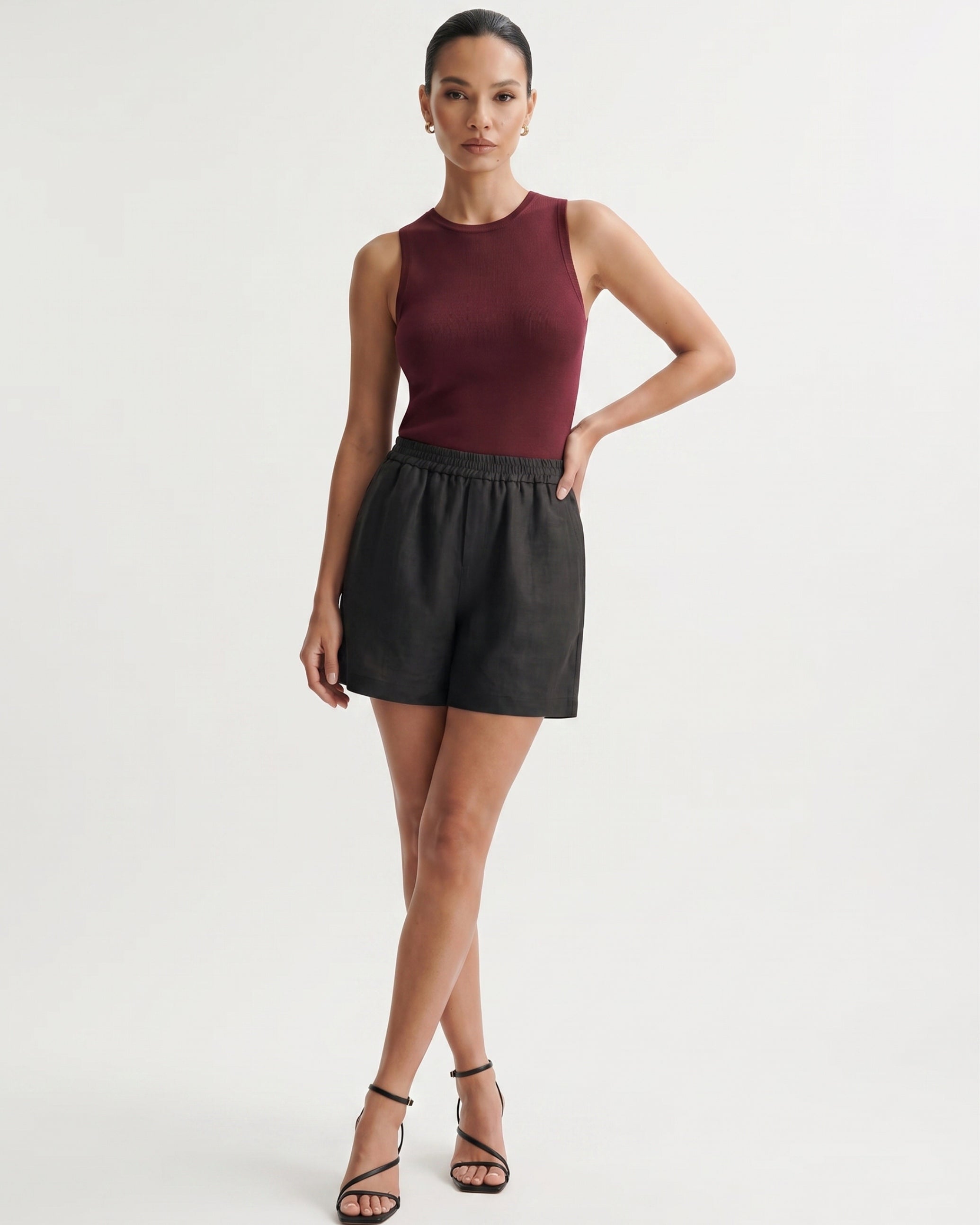 Kiara Cool Soft Linen Shorts