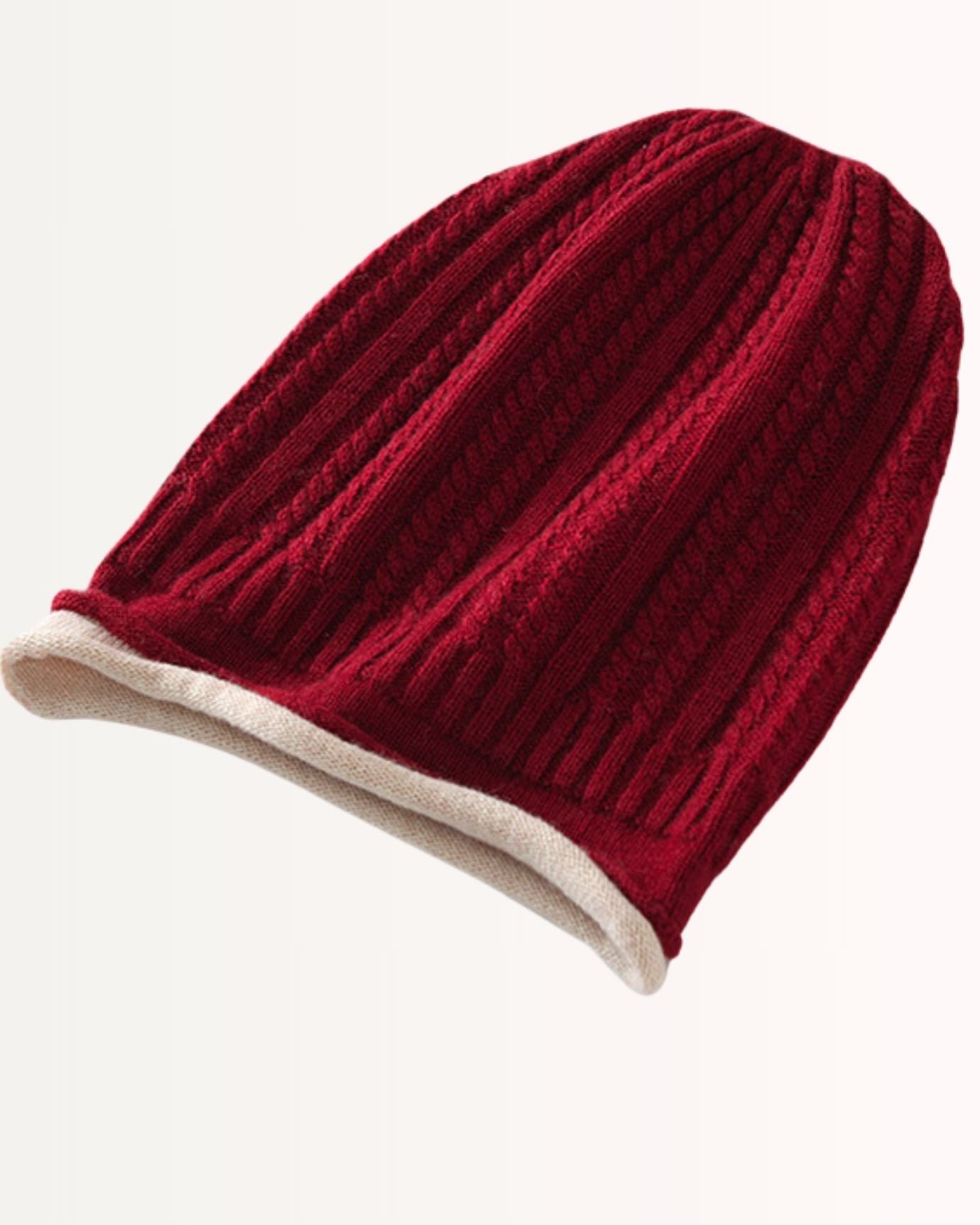 Cashmere Hat casual earmuffs curled