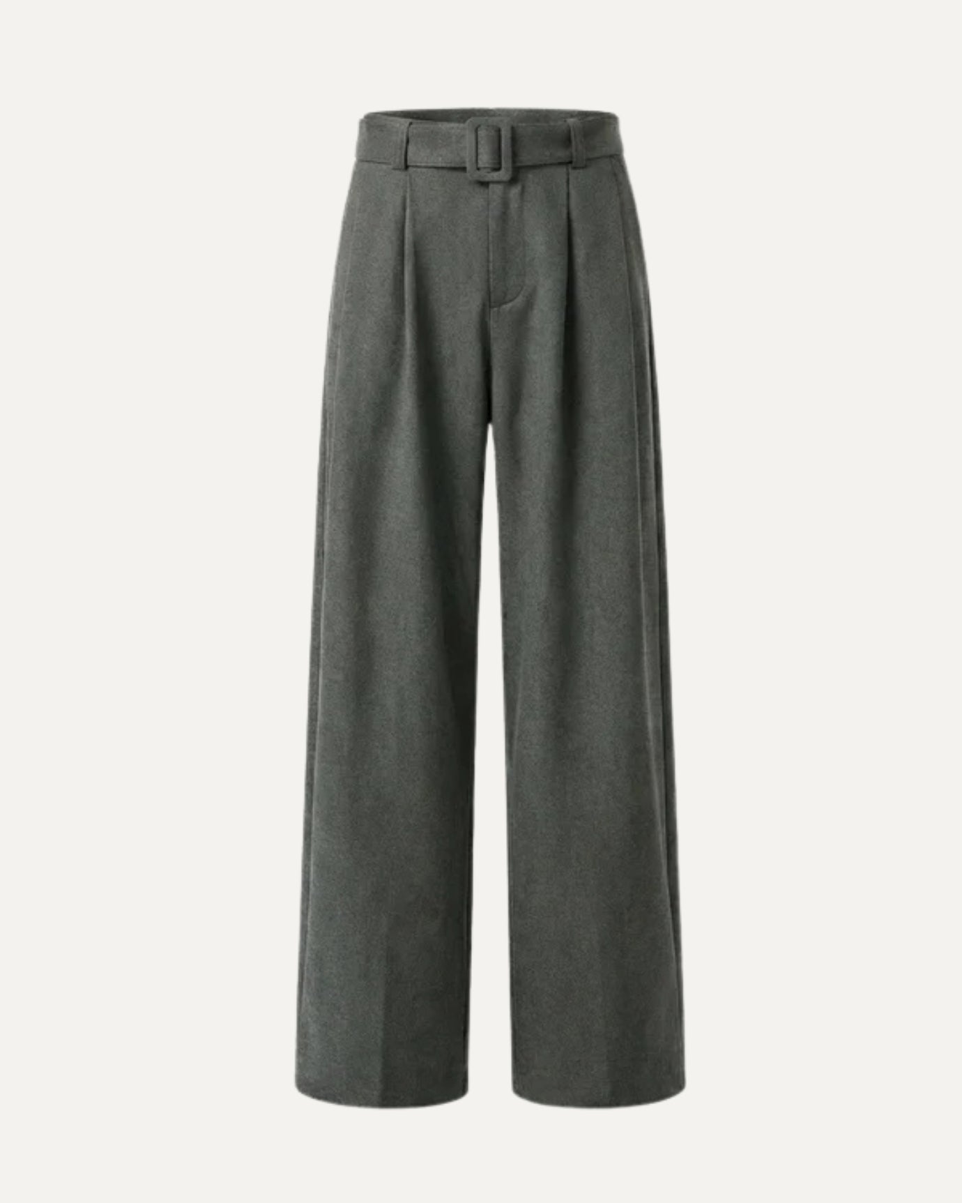 Pantalones plisados ​​estilo Old Money de Lovau | Pantalones de sastrería tridimensionales