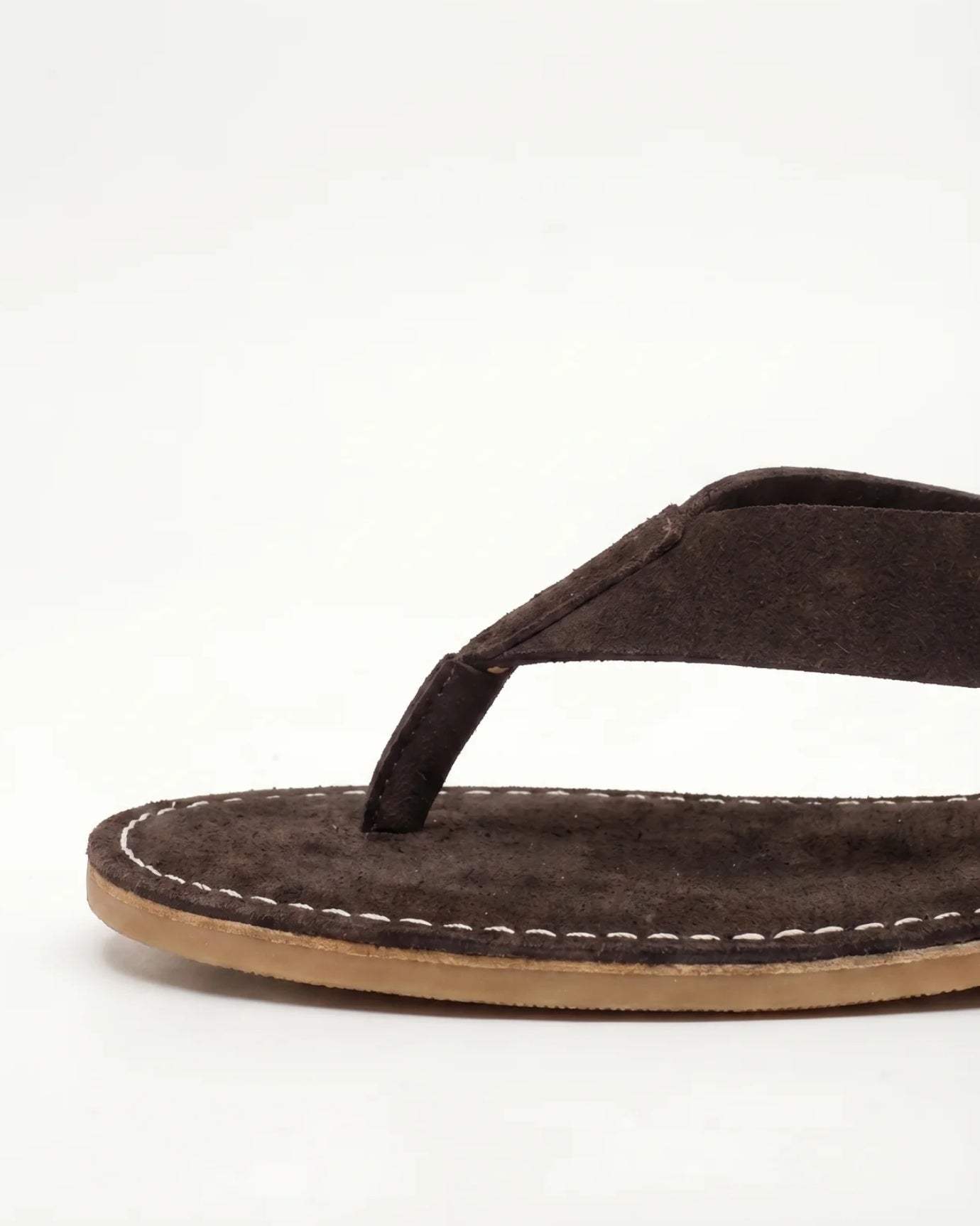 Comfortable Leather Flip-Flops – Breathable Velvet Sandals