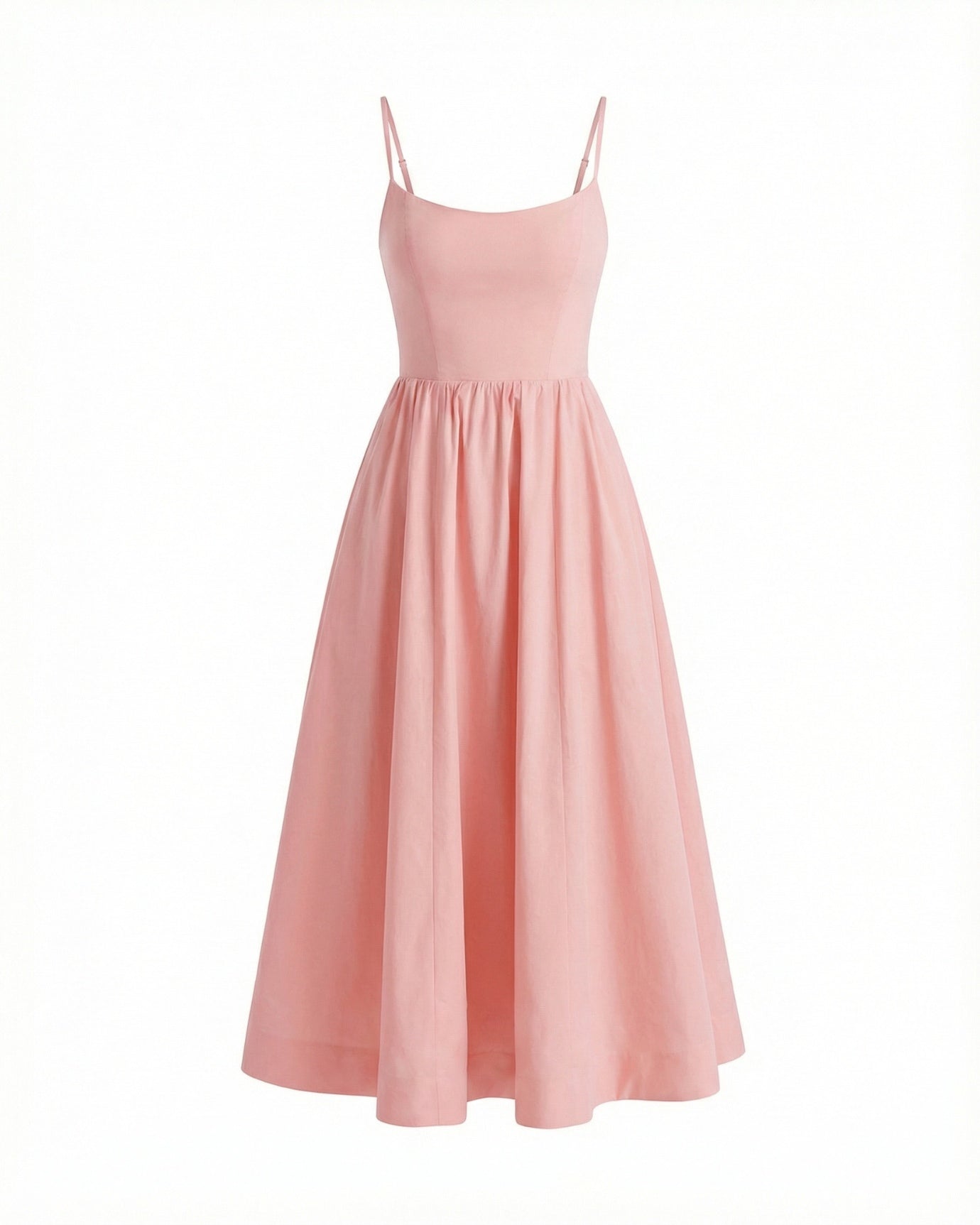 Mira Border Pink Dress