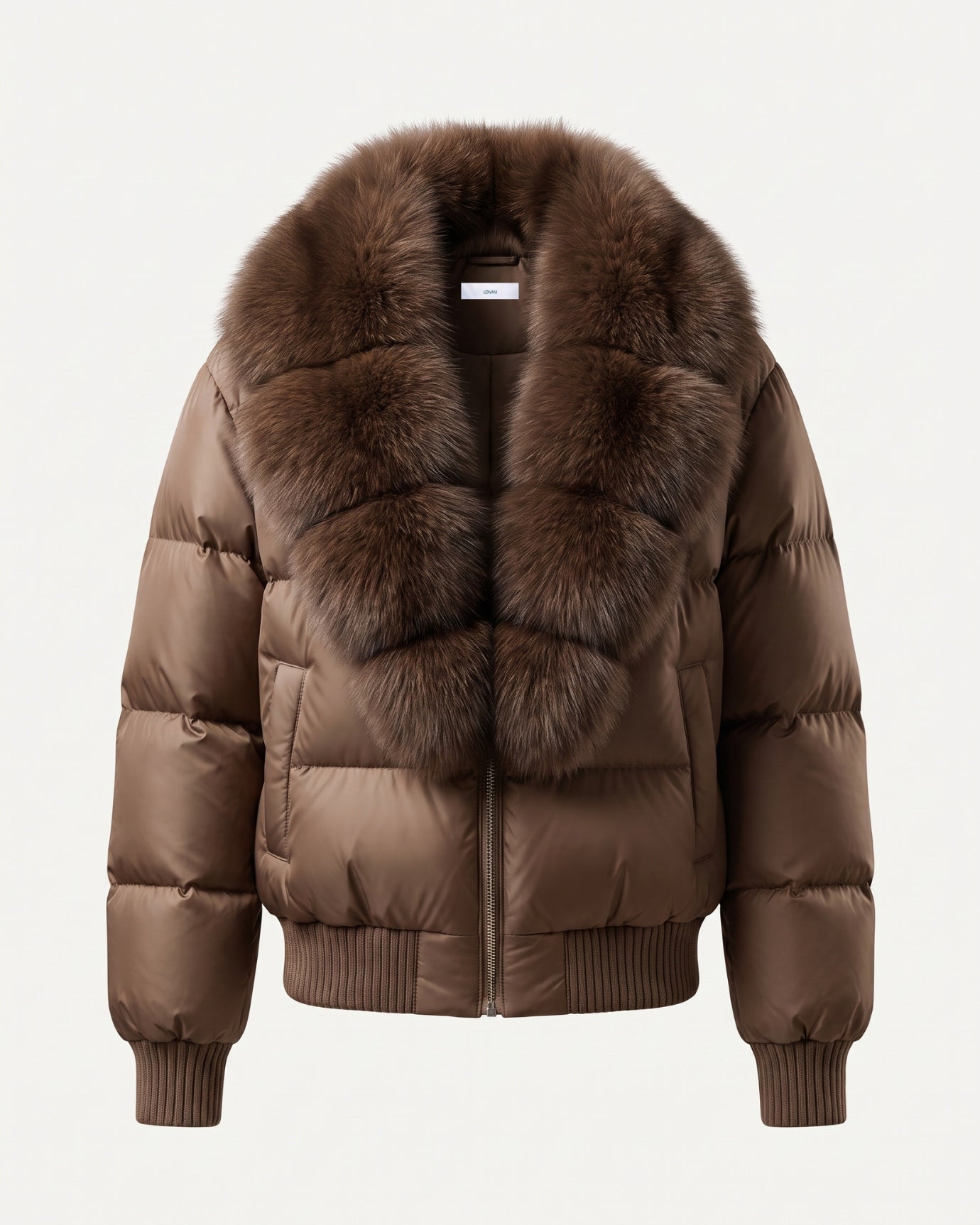 Fur Collar Down Jacket Thickened and Warm