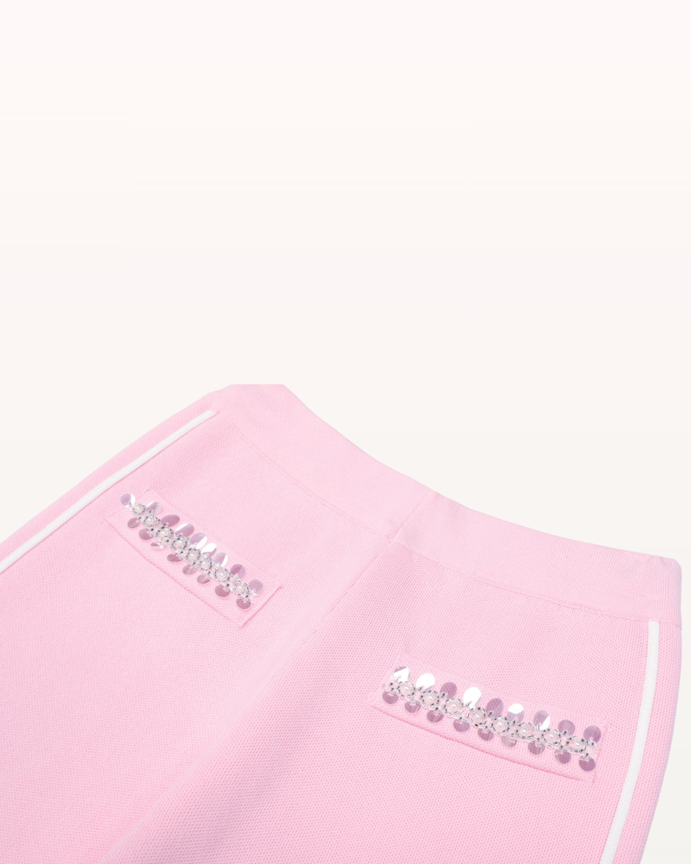 Sabrina Beaded Knitted Set Pants & Jacket Top