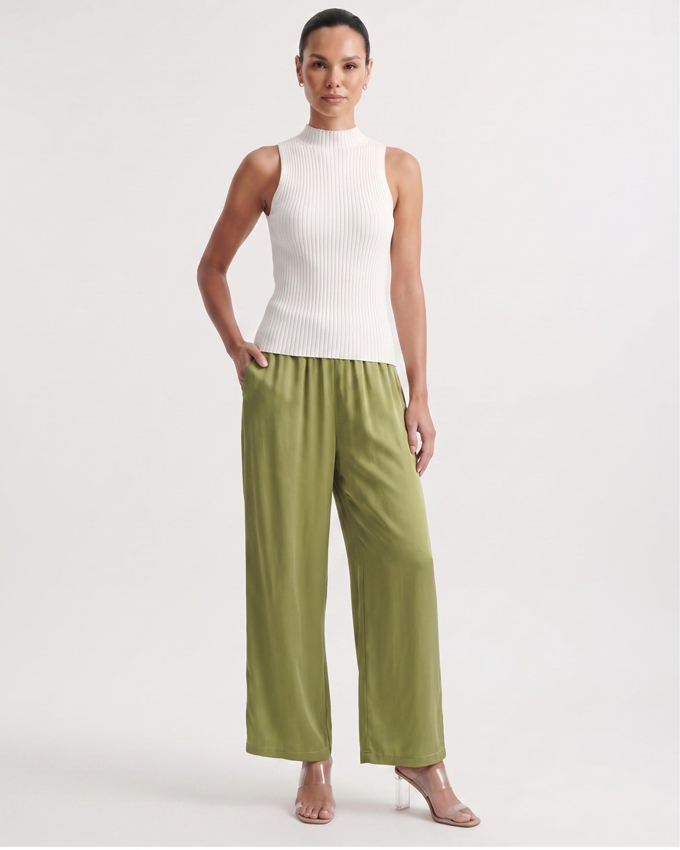 Brit Wide-Leg Armonia Pants