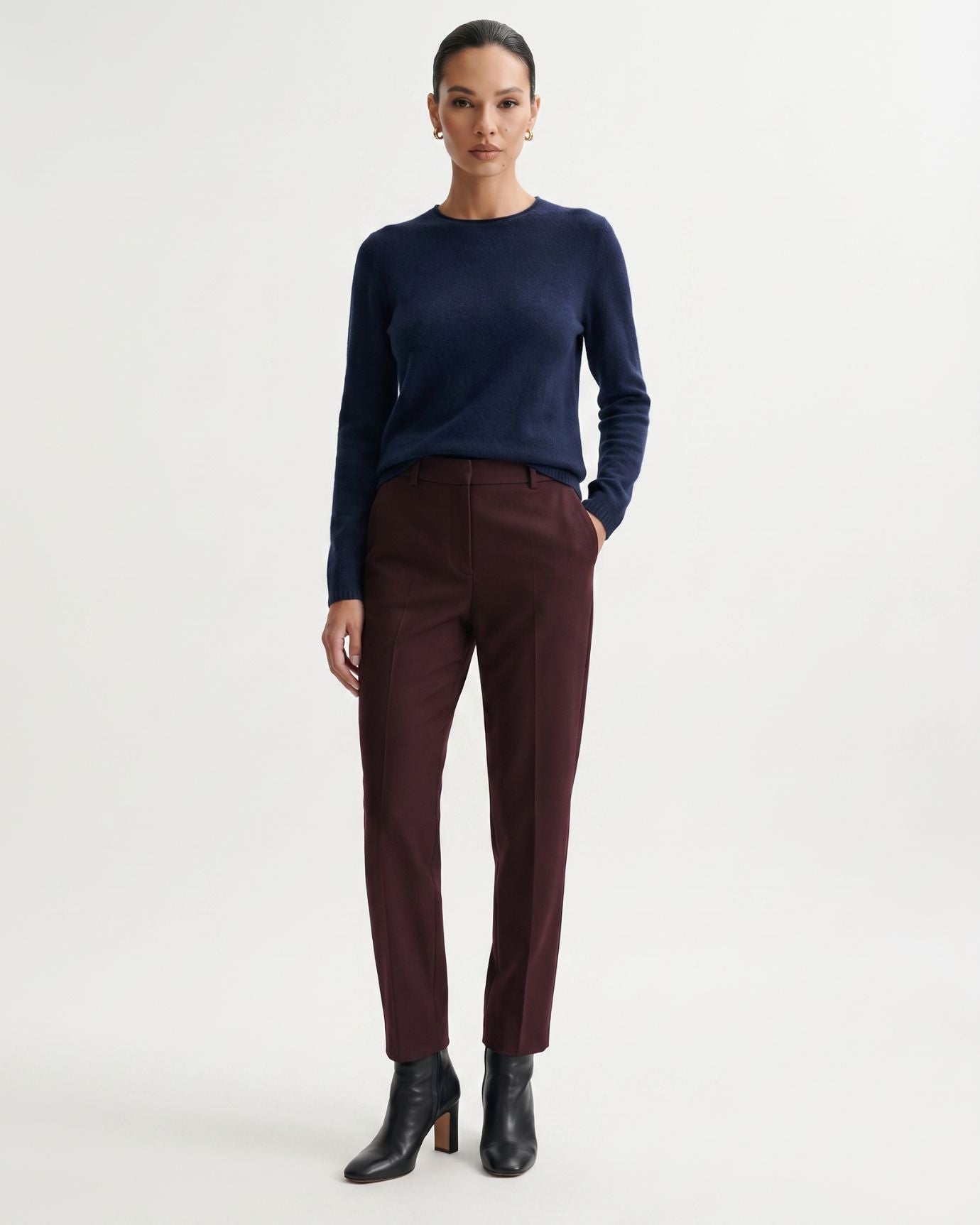 Olivia Short Sleeve Cashmere Polo