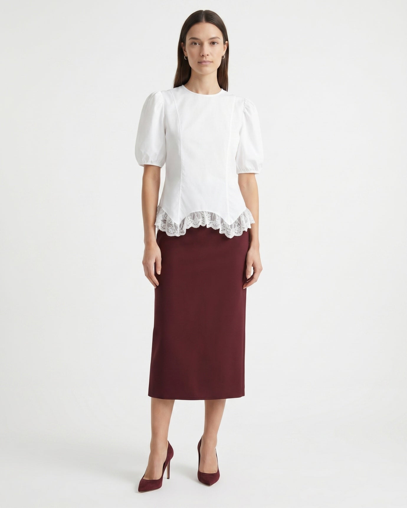 Mia Lace Top Shirt