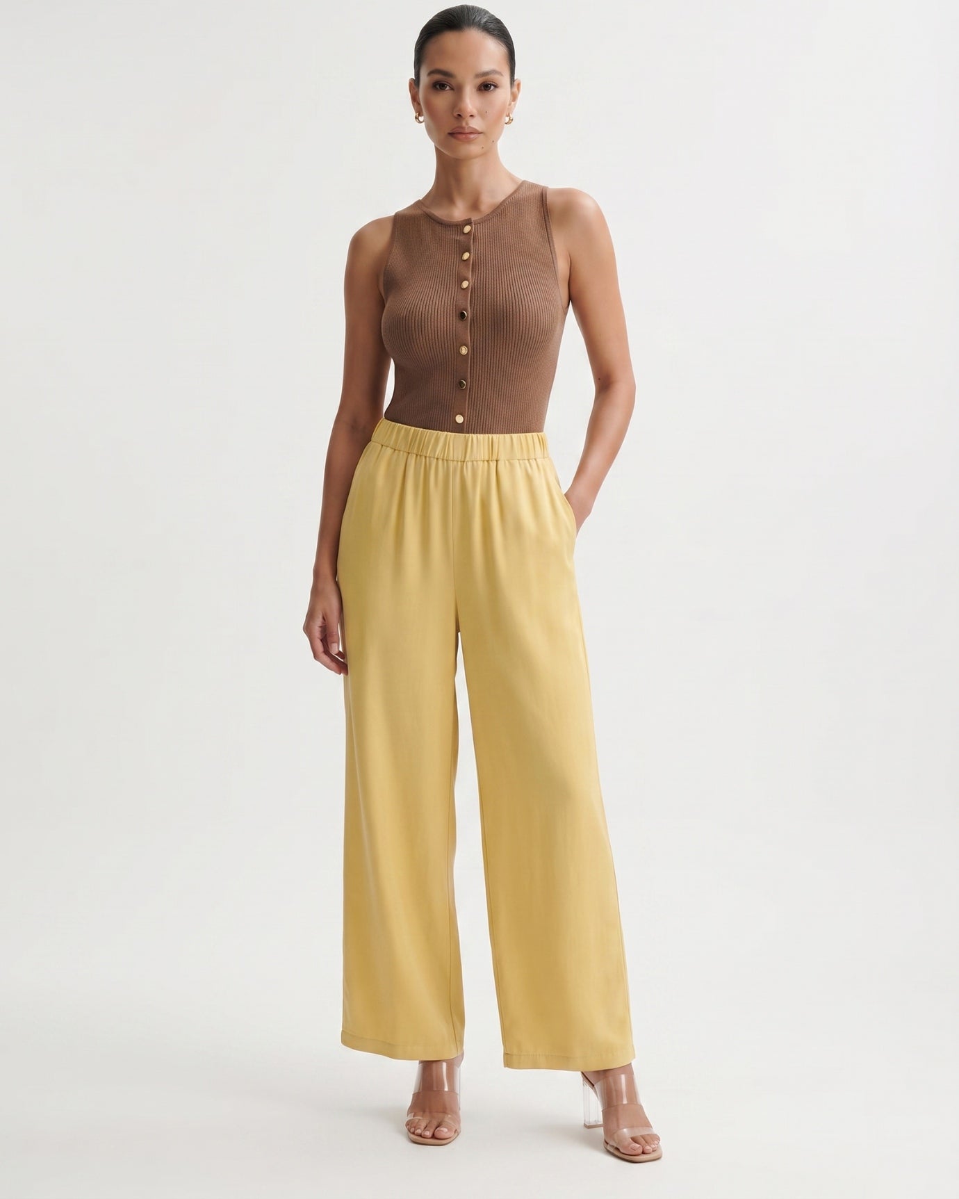 Brit Wide-Leg Armonia Pants