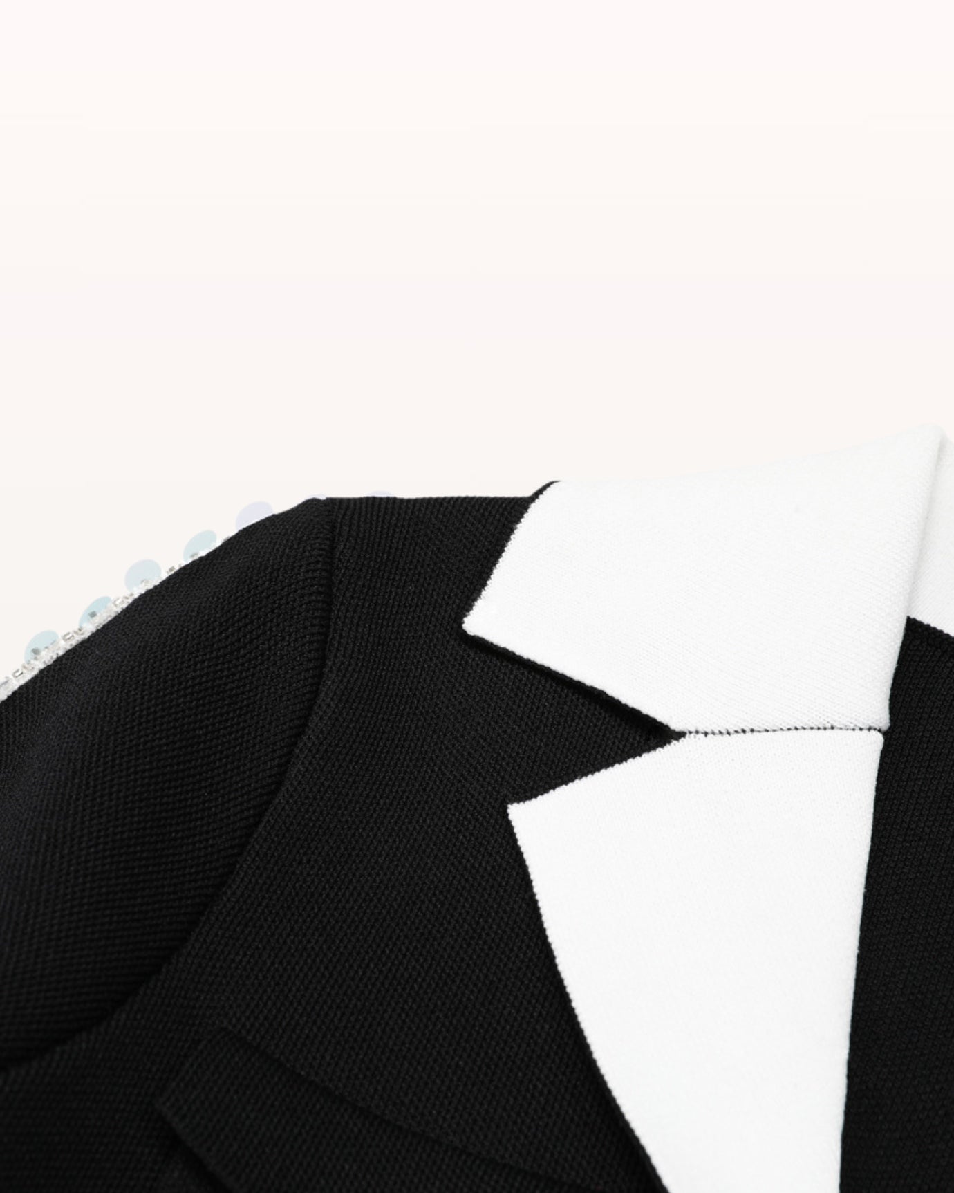 Sabrina Beaded Knitted Set Pants & Jacket Top