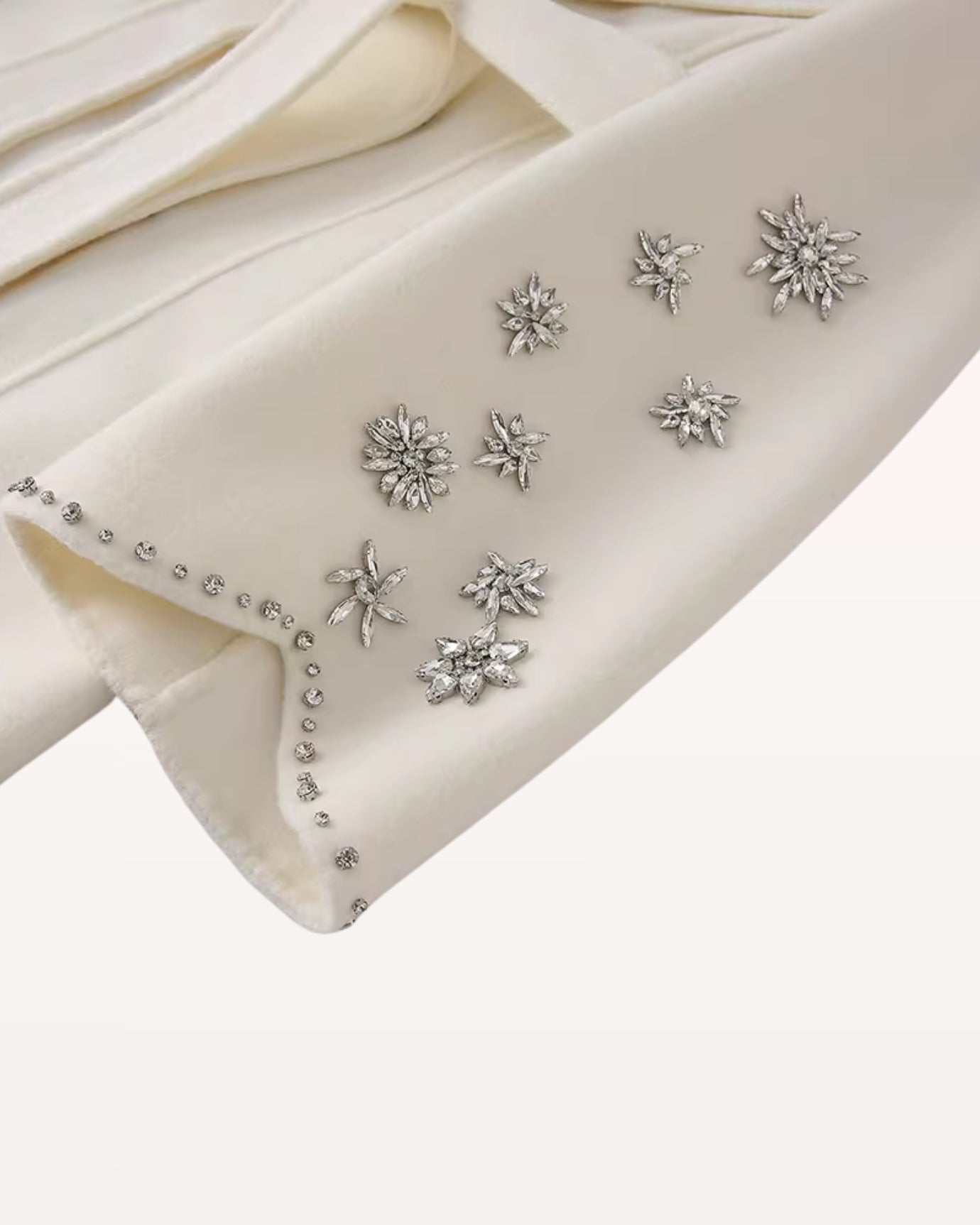 Divina High-end Mink Fur Collar Cashmere & wool coat