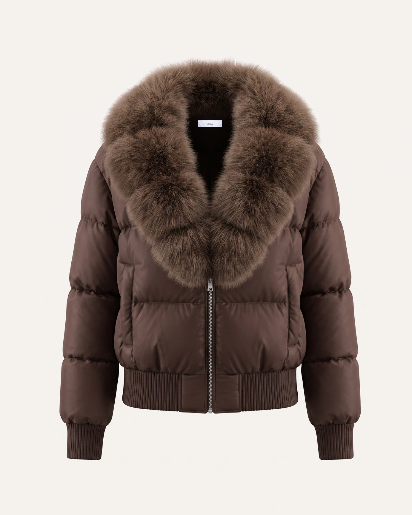 Fur Collar Down Jacket Thickened and Warm