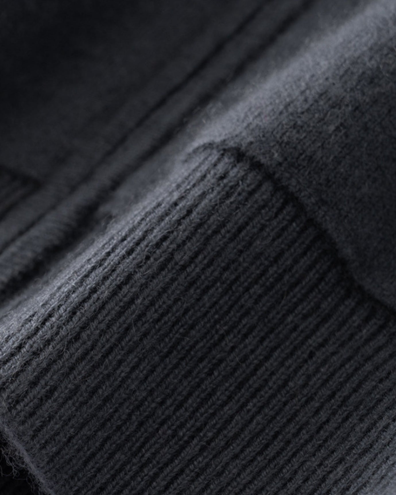 Cashmere Full-Zip Thickened Hooded Cardigan