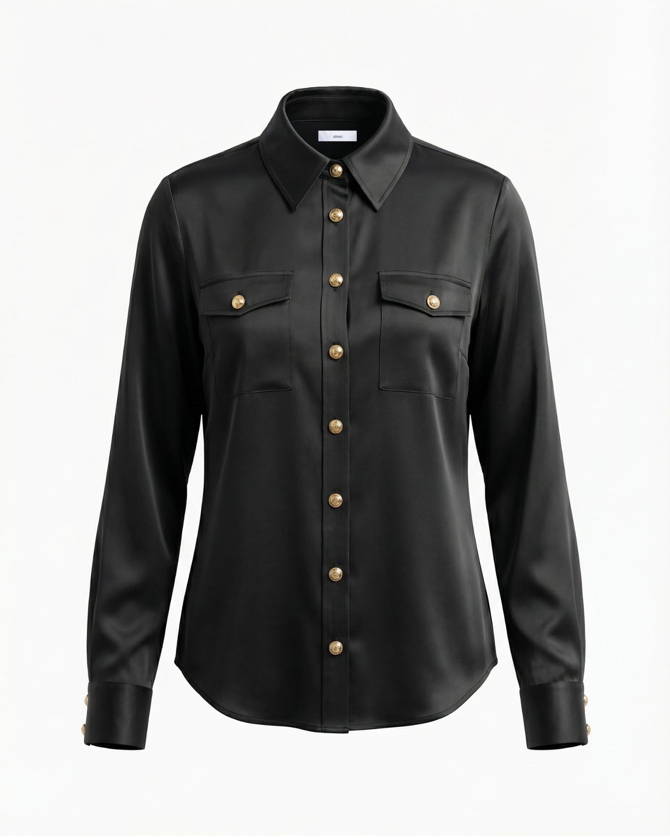 Kardi Premium Karohemd Damen Satin