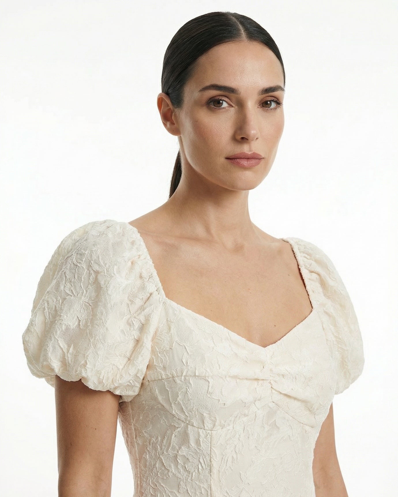 White French Romantic Dress