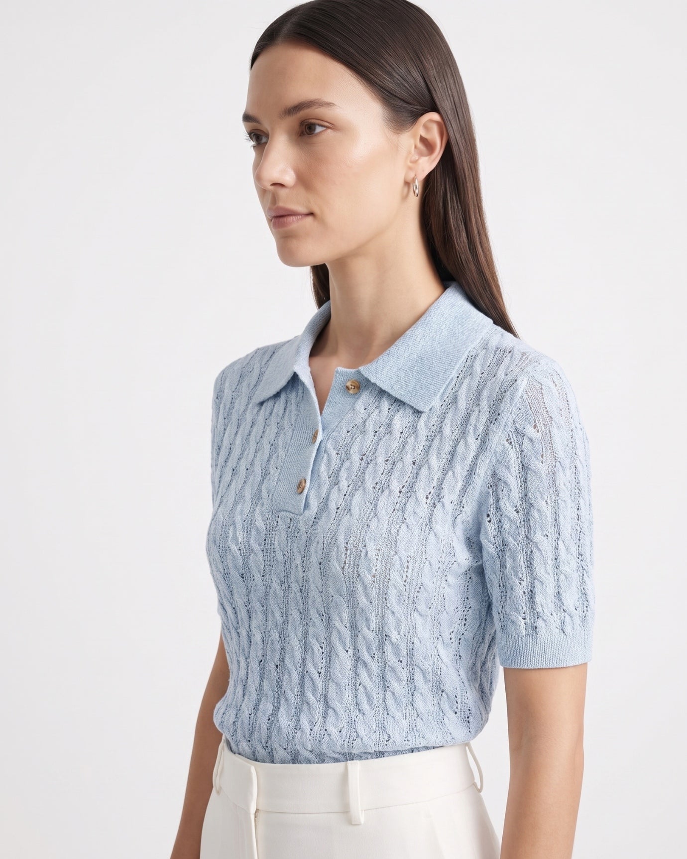 Diana Slim-Fit Knit Polo