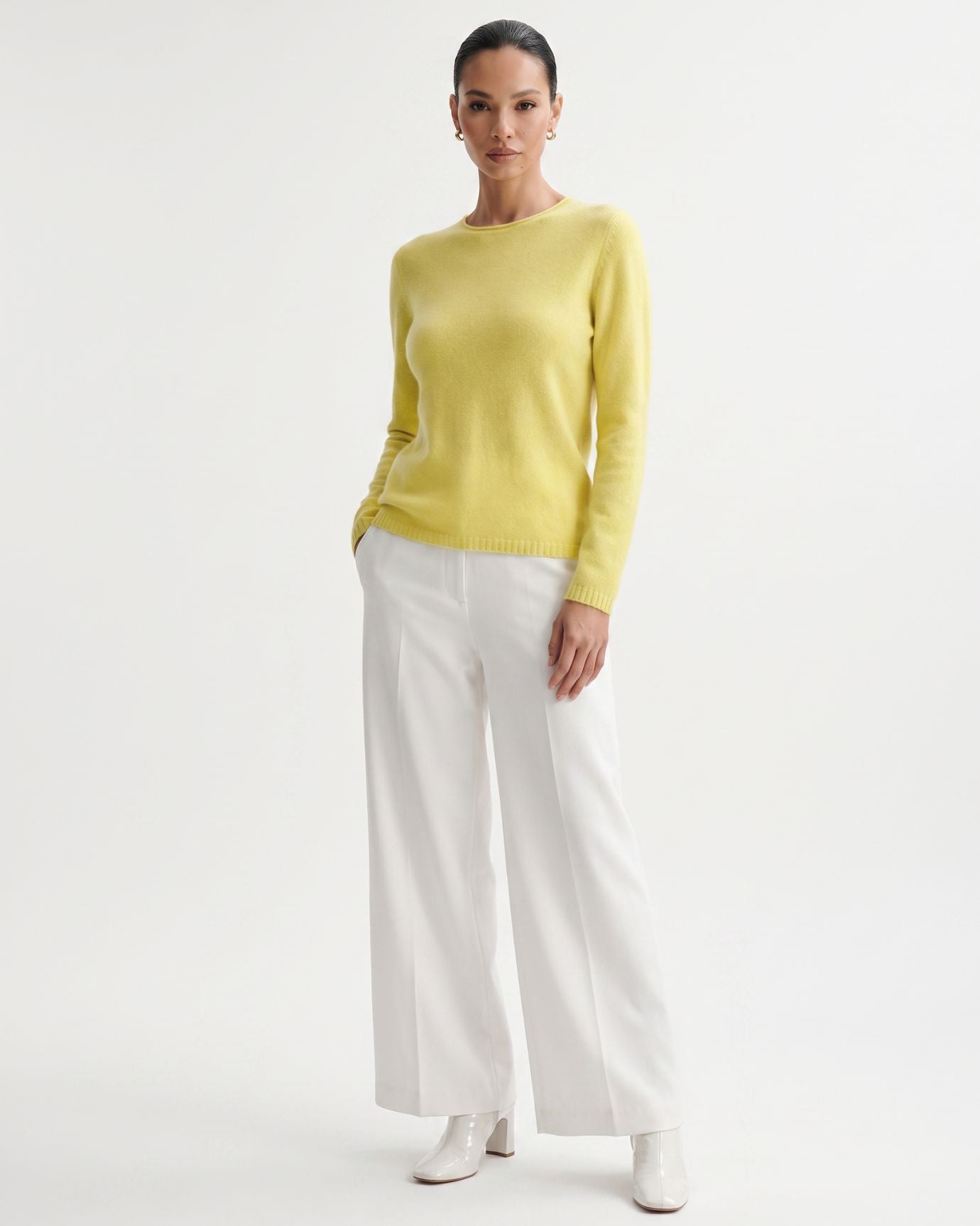 Olivia Short Sleeve Cashmere Polo