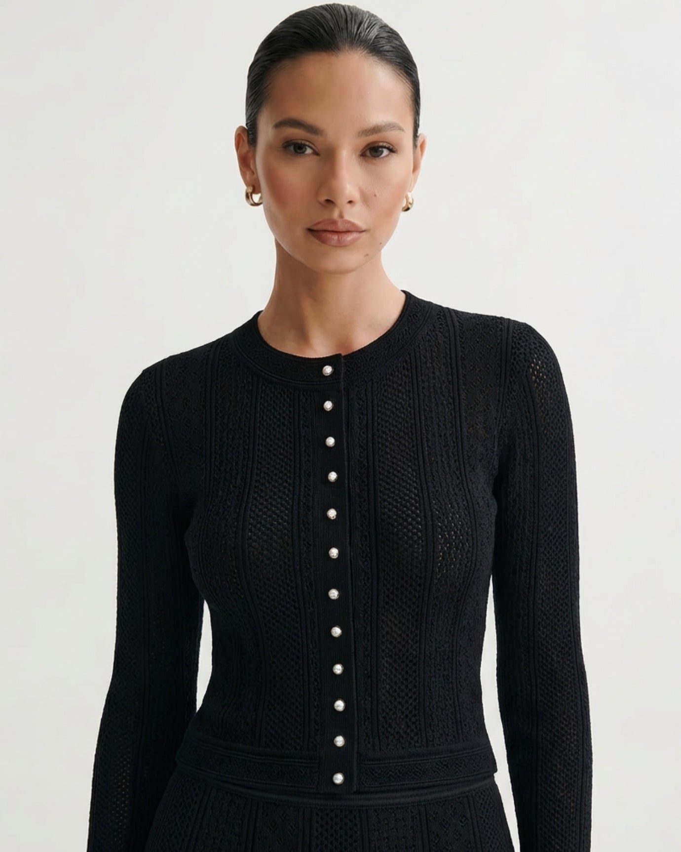 Kira Cardigan & Skirt – Knit Set