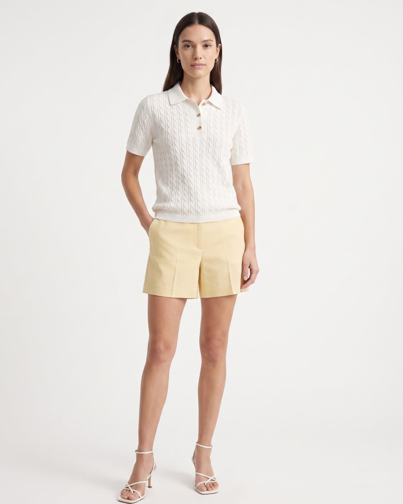 Diana Slim-Fit Knit Polo