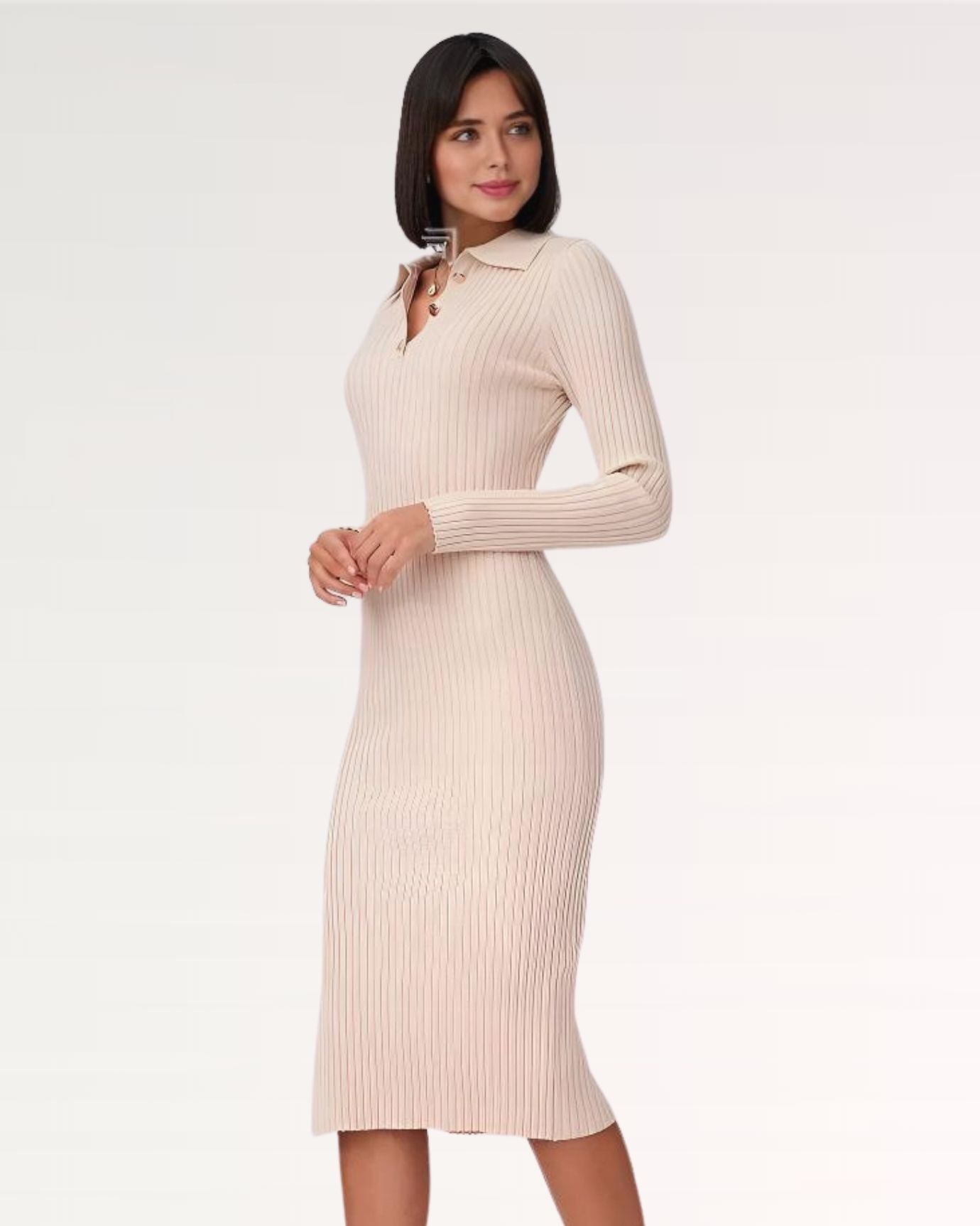 Pit Britney Dress Beige