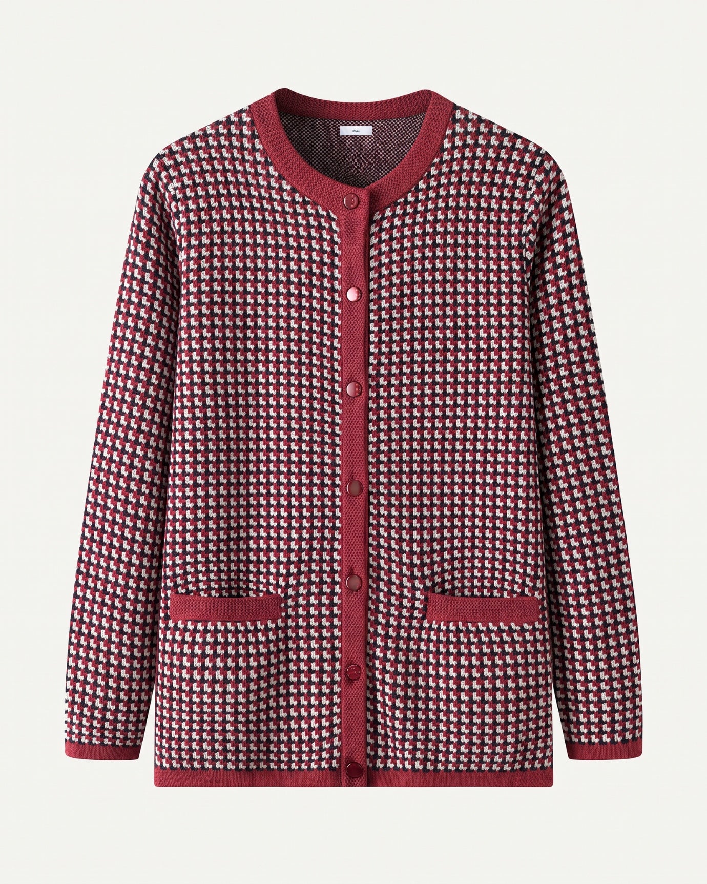 Vintage Knitted Wool & Cashmere Cardigan