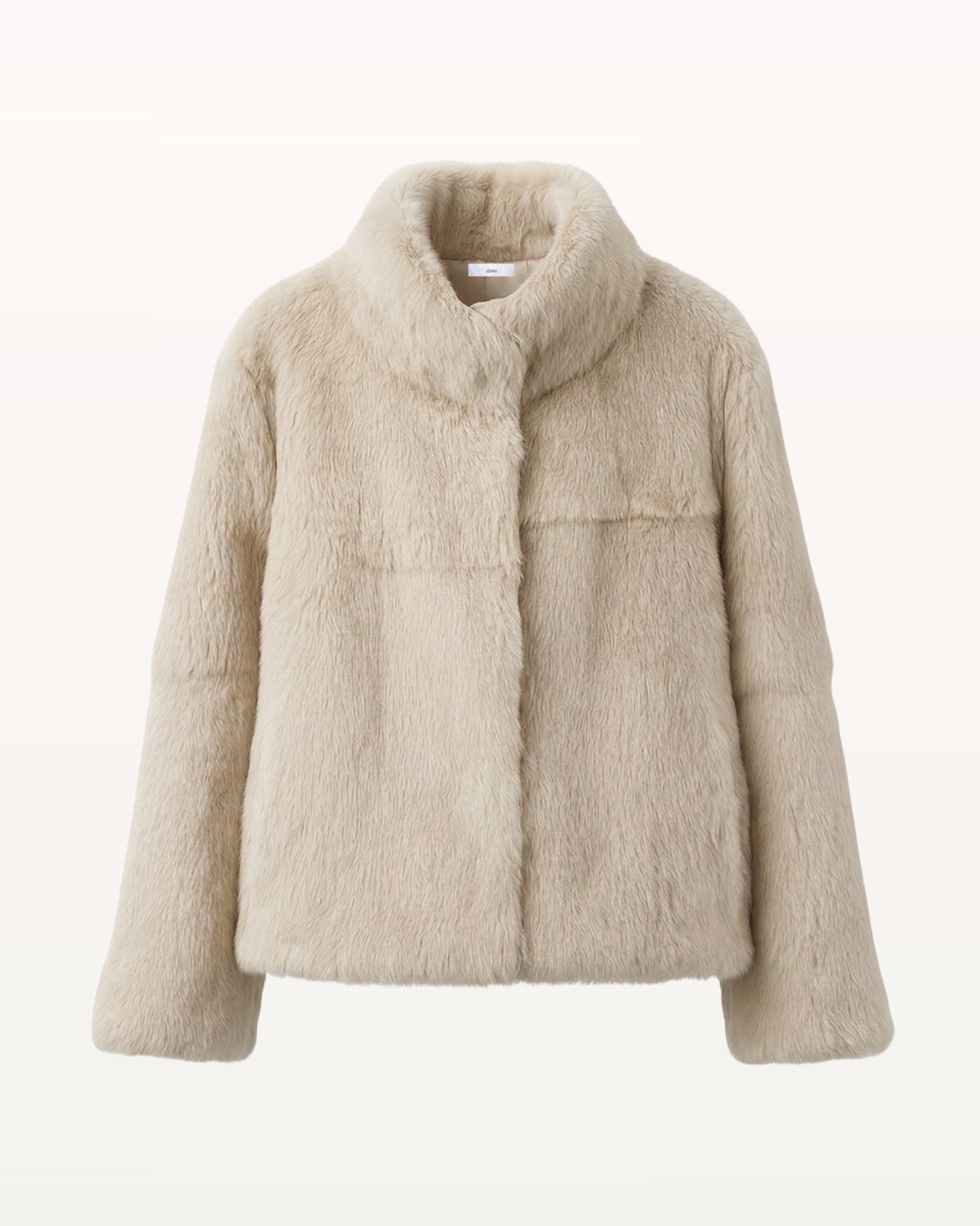 Abrigo de piel de conejo Lina