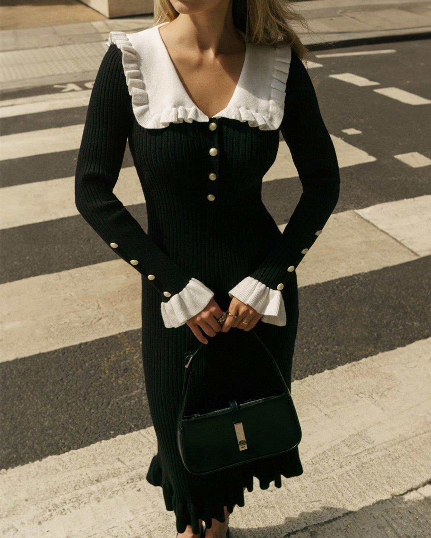 Old Money Dress Long Sleeve