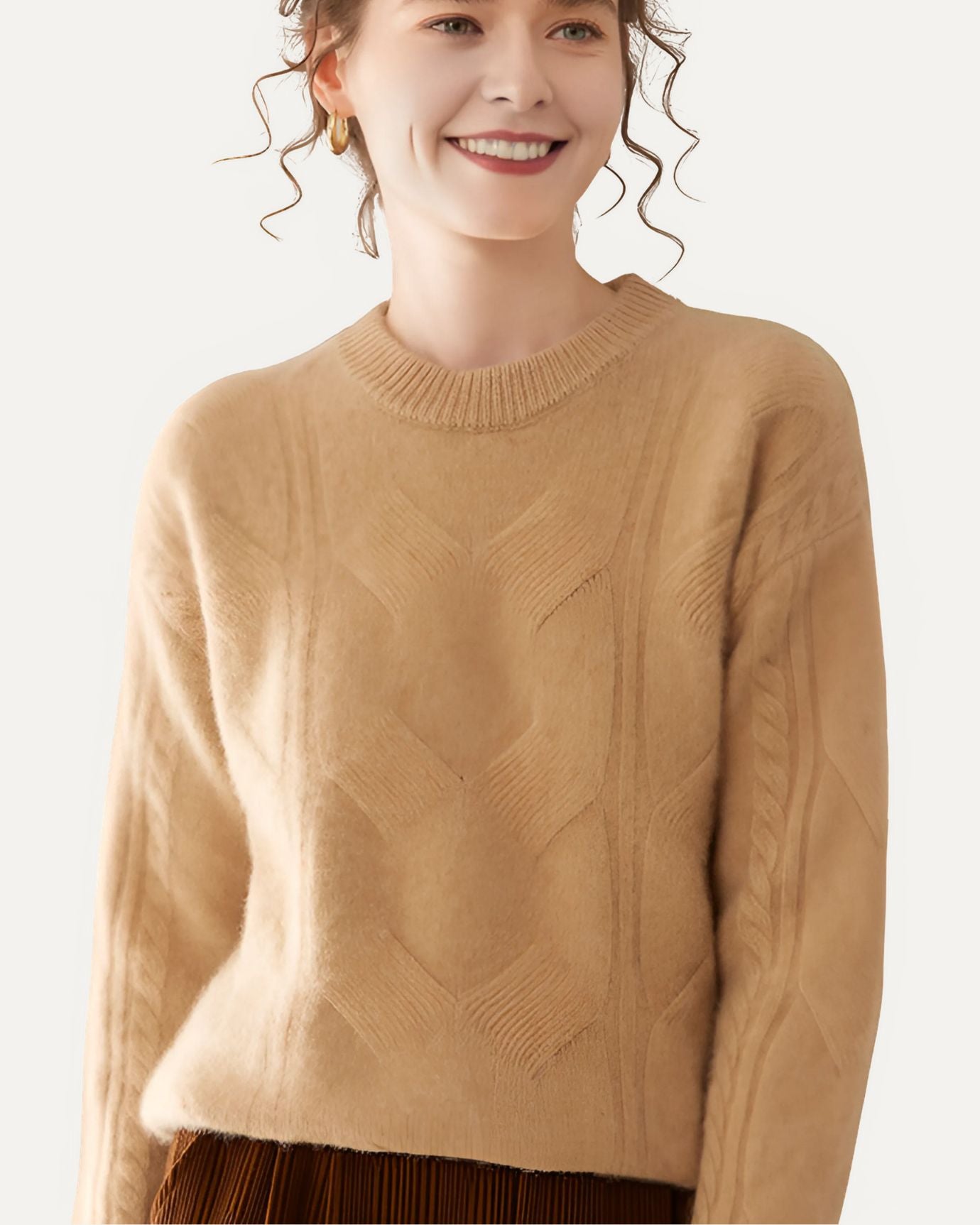 Rose Cashmere Sweater