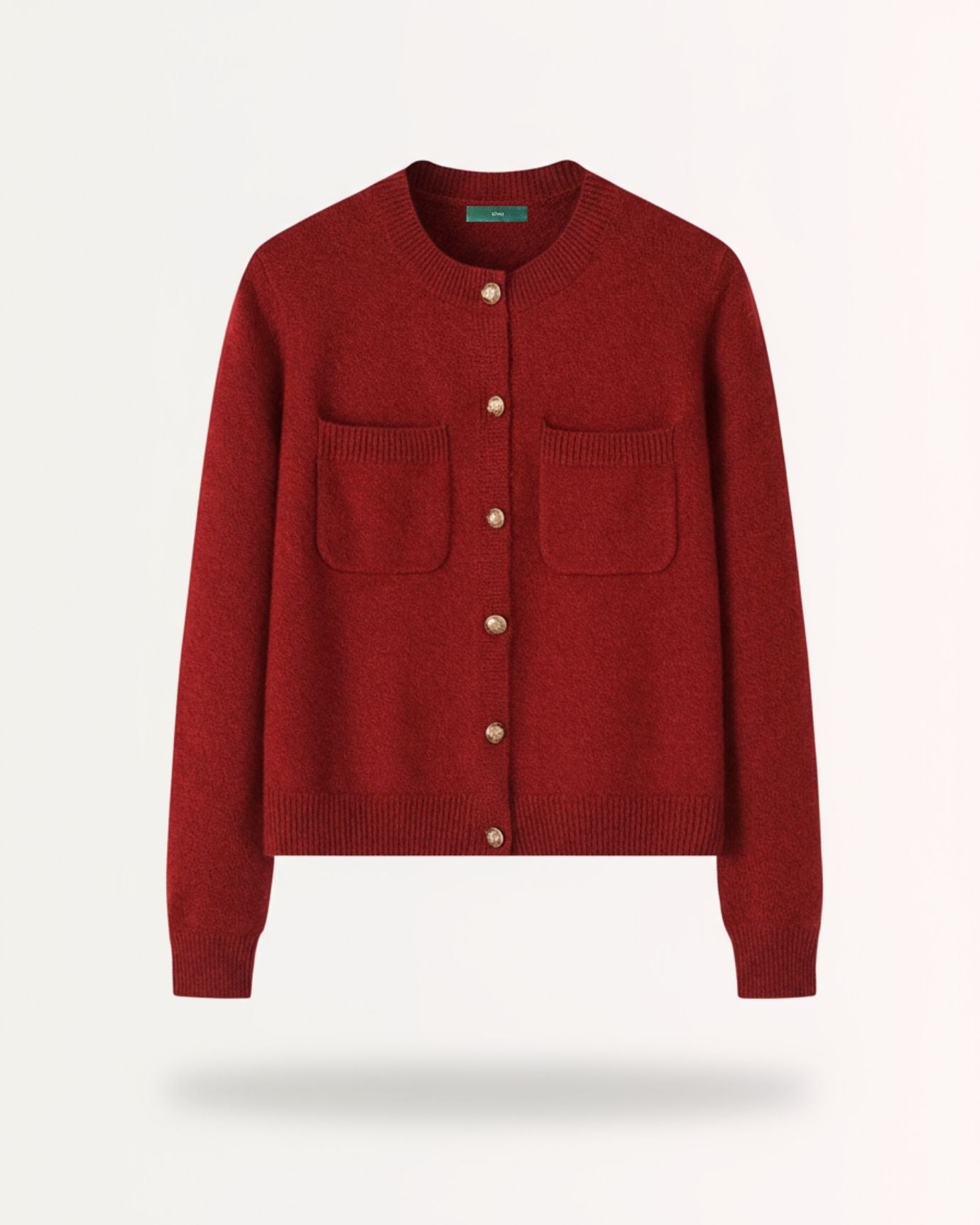 Lina Cashmere Sweater Fine Cardigan Floral