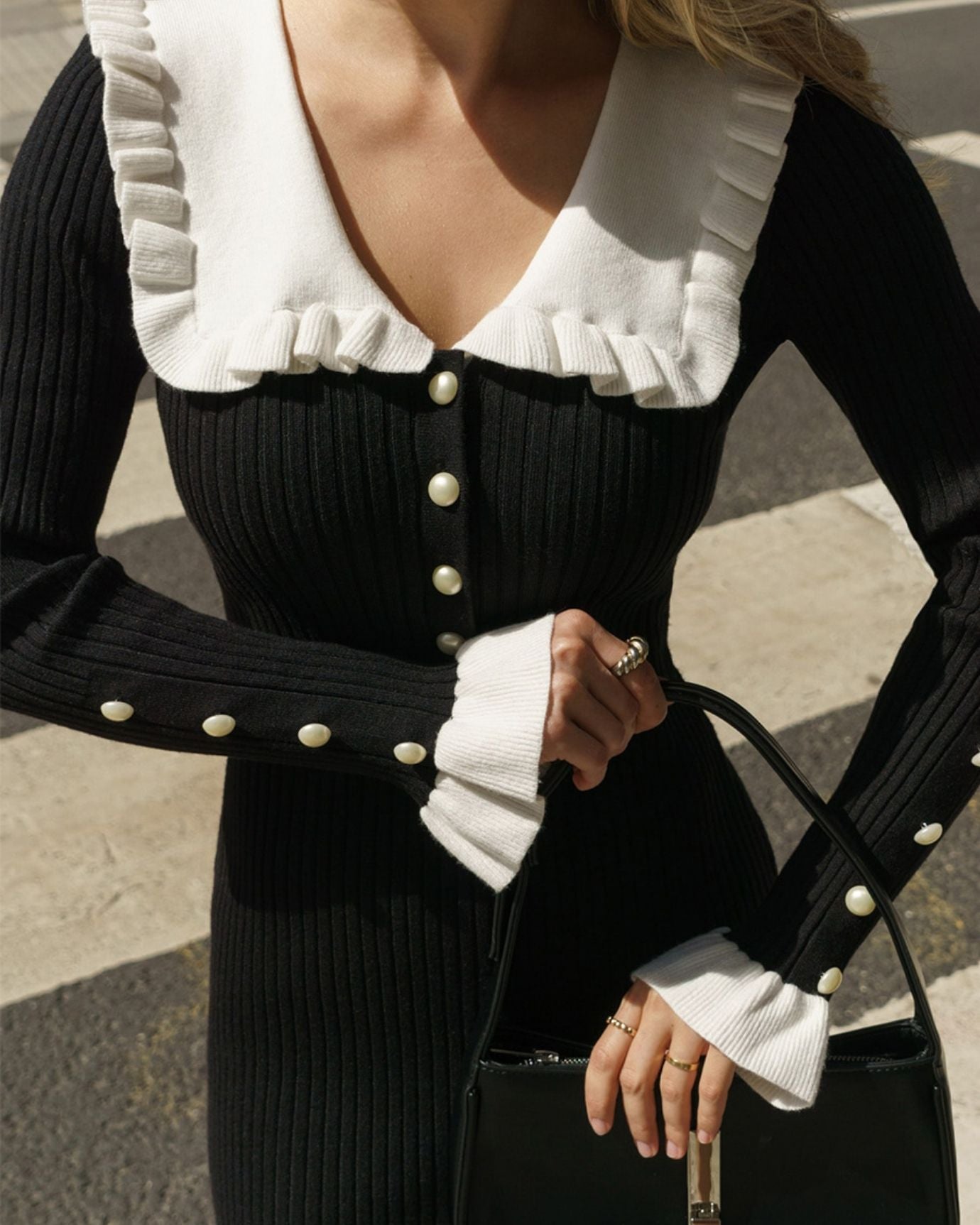 Old Money Dress Long Sleeve